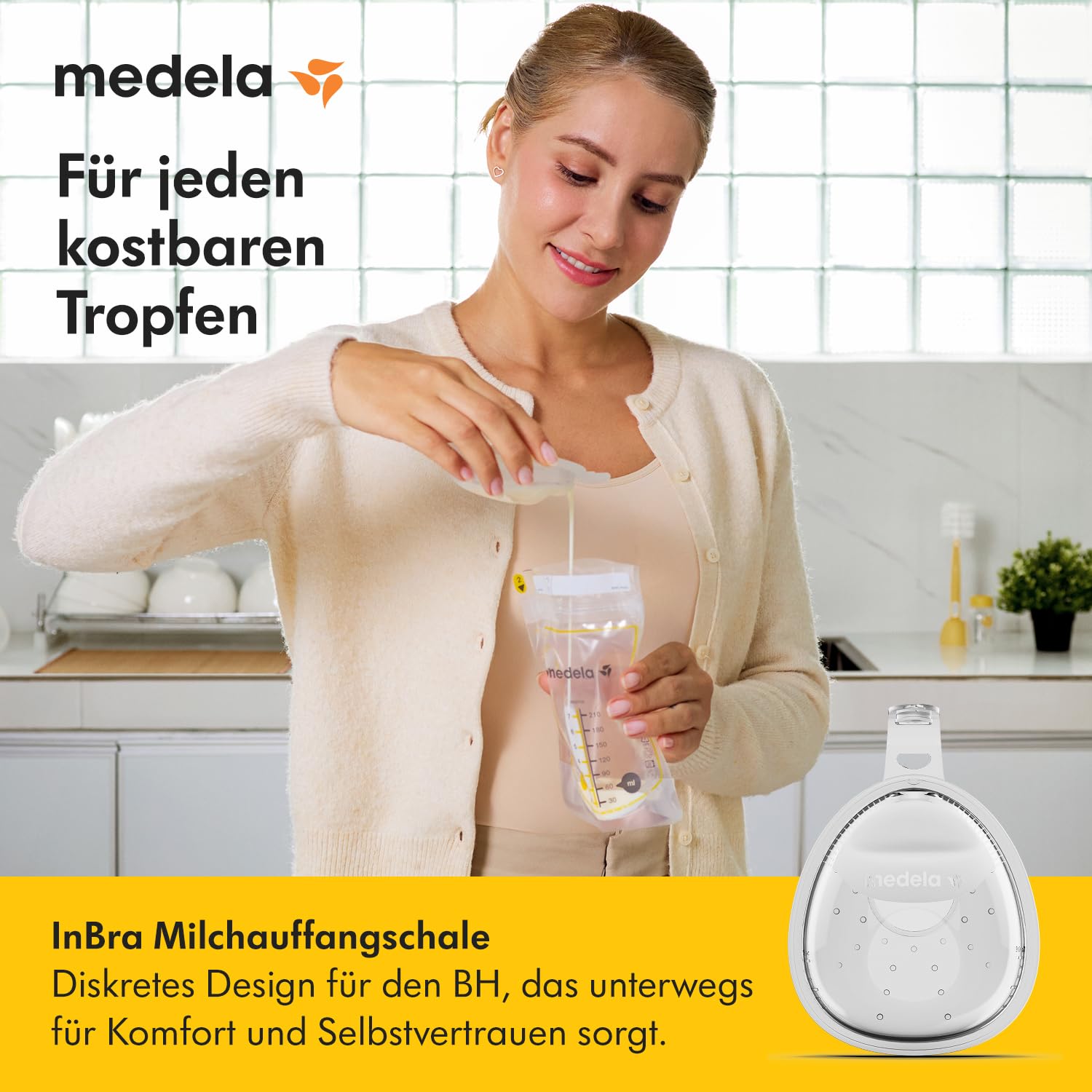 Thumbnail 1 de Medela InBra Milchauffangschalen 30 ml