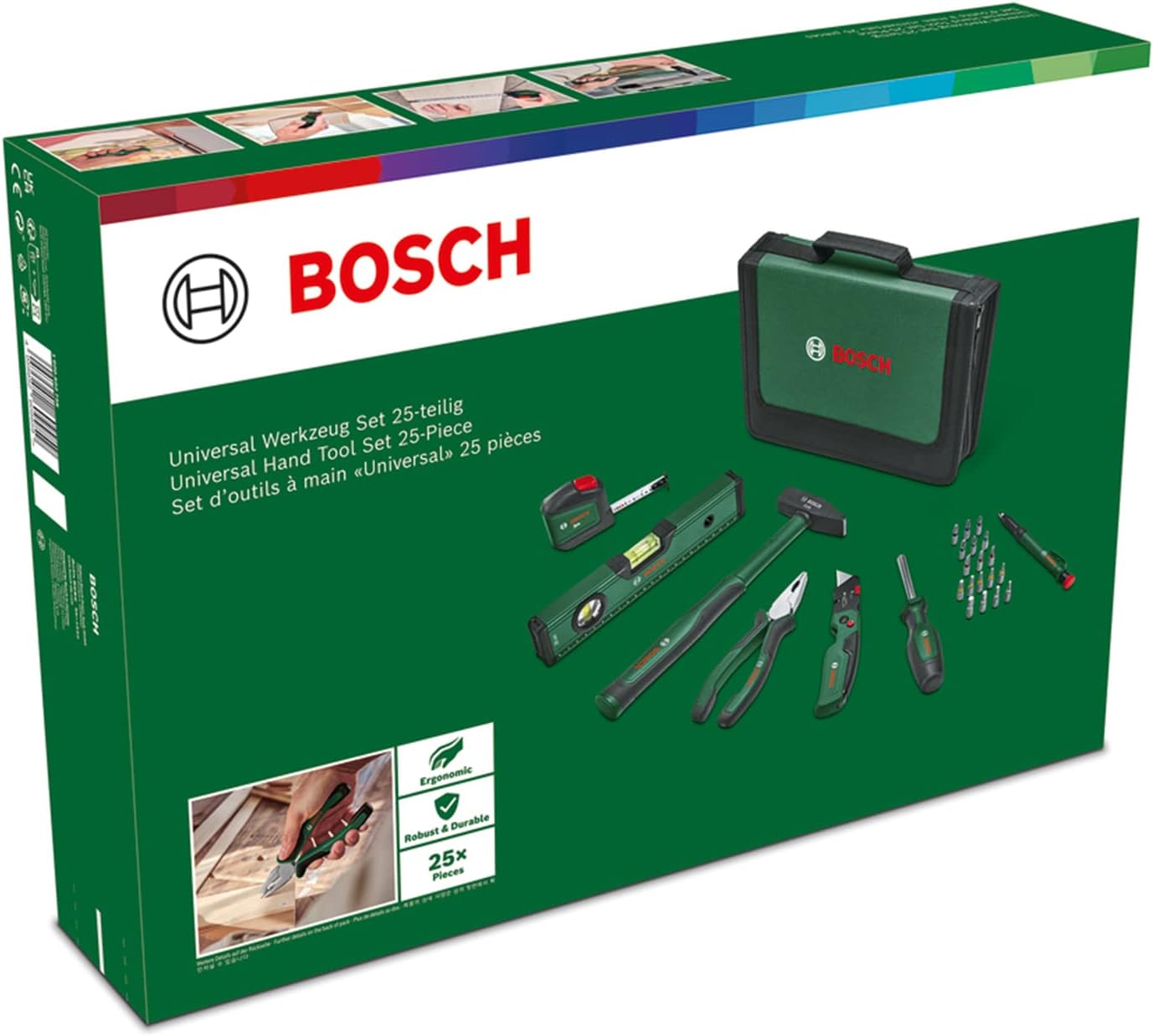 Thumbnail 4 de Bosch Universal-Handwerkzeug-Set 25-teilig