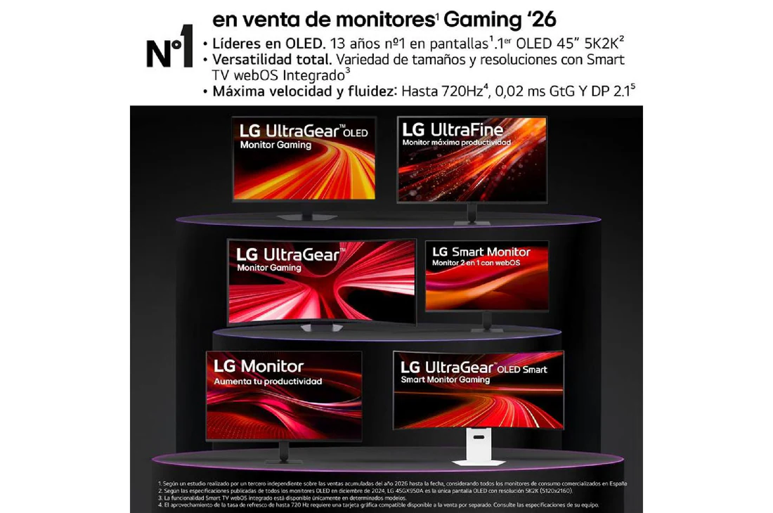 Detalle de LG 34U640B-B.OUTLET: Monitor UltraWide 34'' curvo 1000R con USB-C