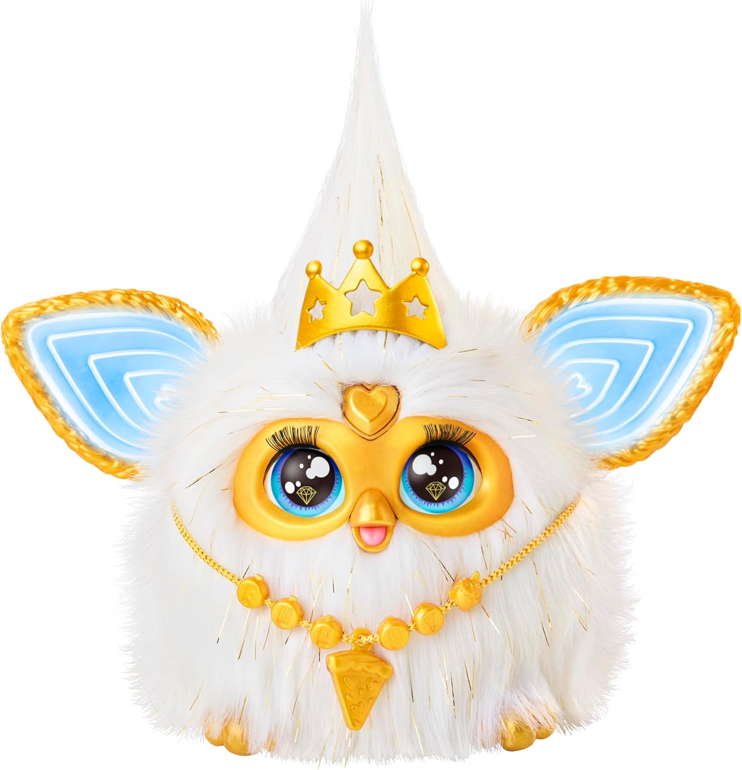 Detalle de Hasbro Furby Gold Glam interaktives Plüschspielzeug