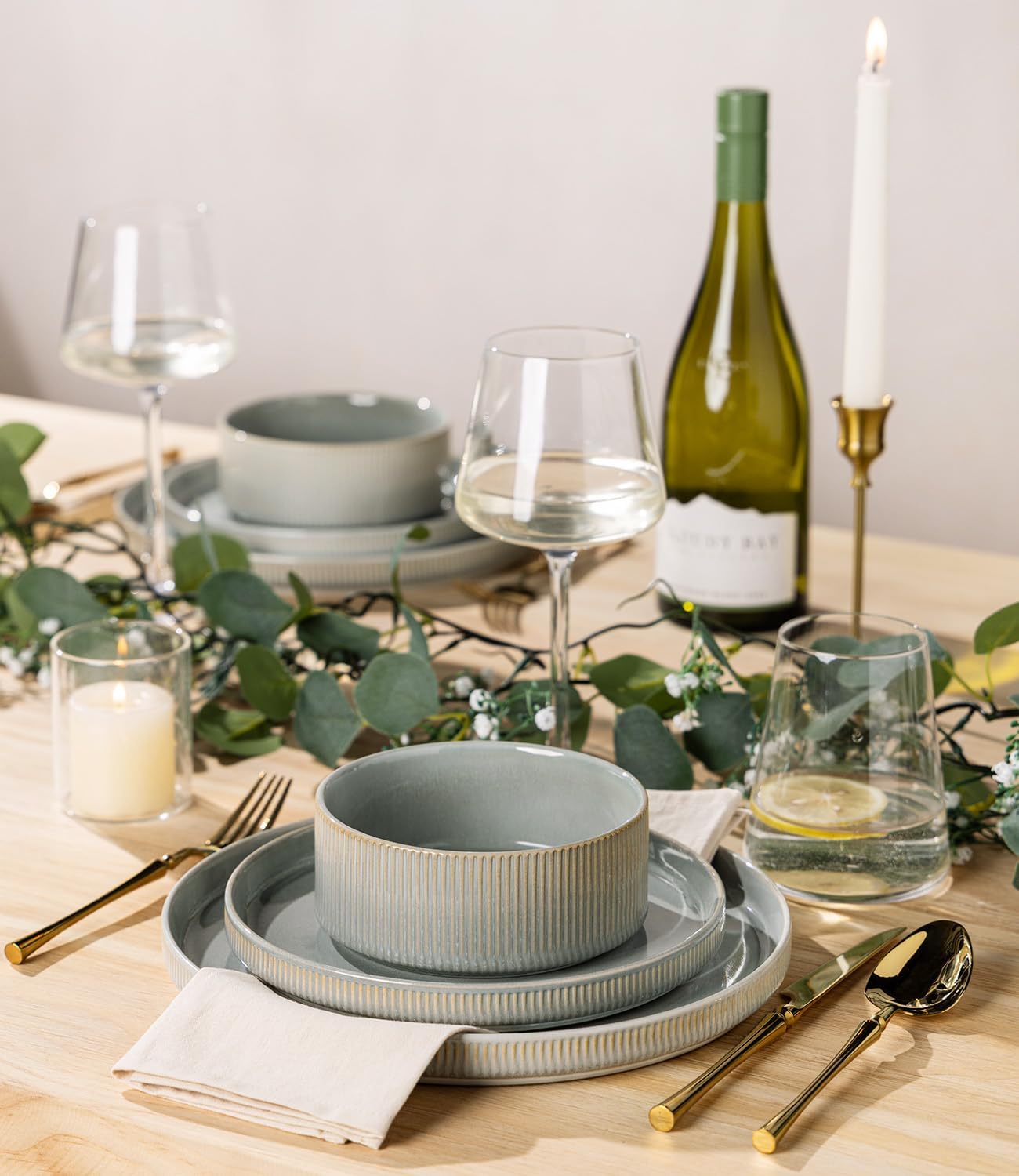 Thumbnail 4 de TheTerra Ceramic Dinnerware Set 12 Pieces 🍽