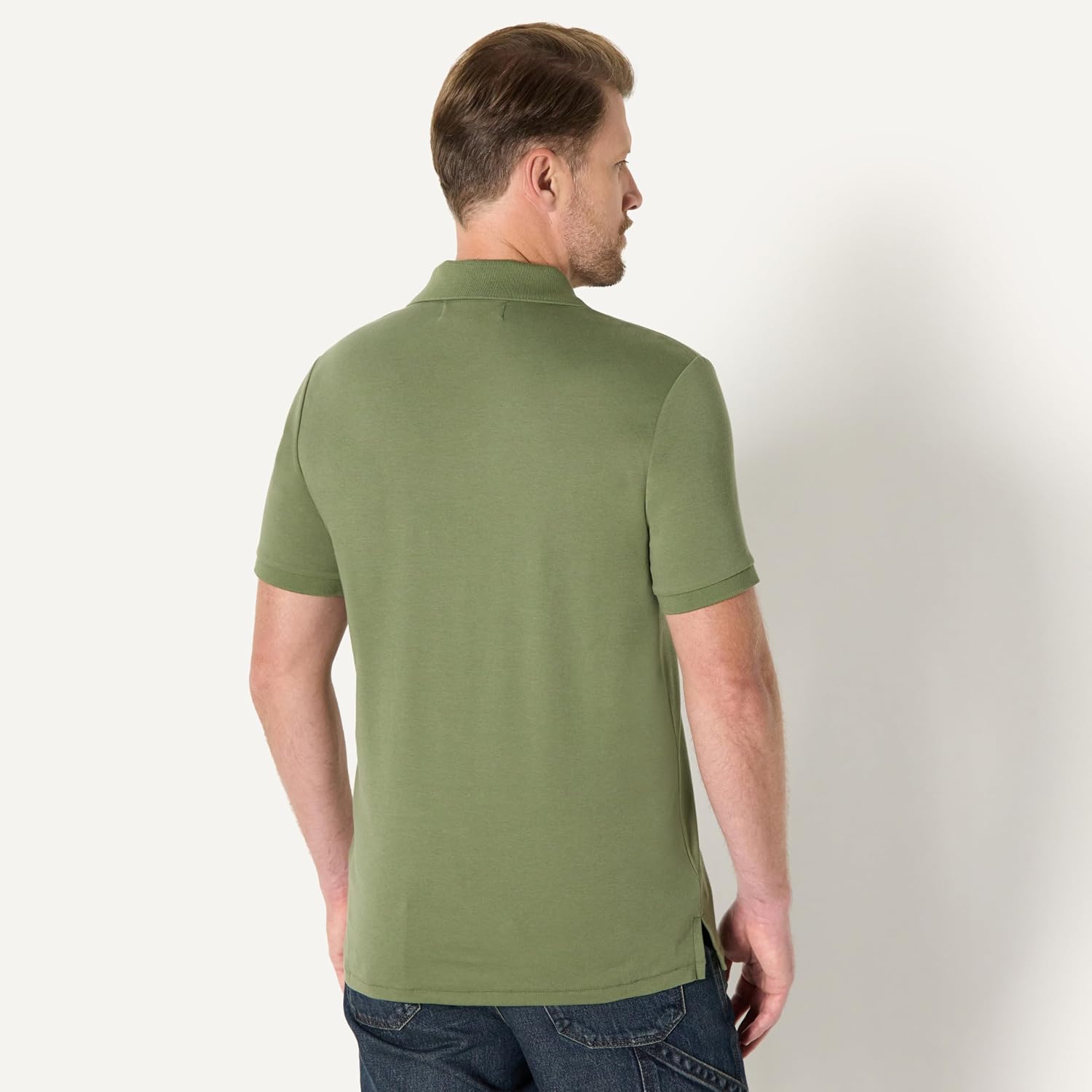 Detalle de Amazon Essentials Men’s Slim Fit Interlock Polo Shirt