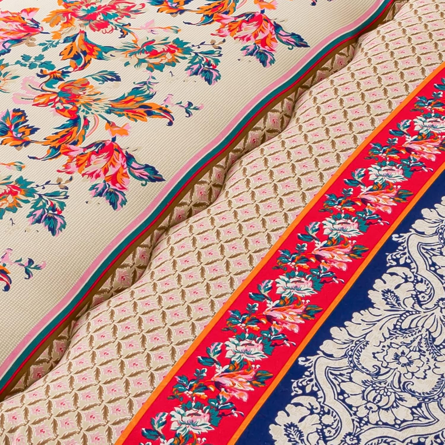 Thumbnail 4 de MAXYOYO Bohemian Retro King Size Floor Mattress (Japanese Futon) — Roll-Up Portable Camping Mat