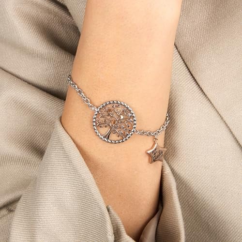 Thumbnail 4 de Morellato Bracciale da donna SAQE14, Collezione Talismani – acciaio e accento in oro rosa