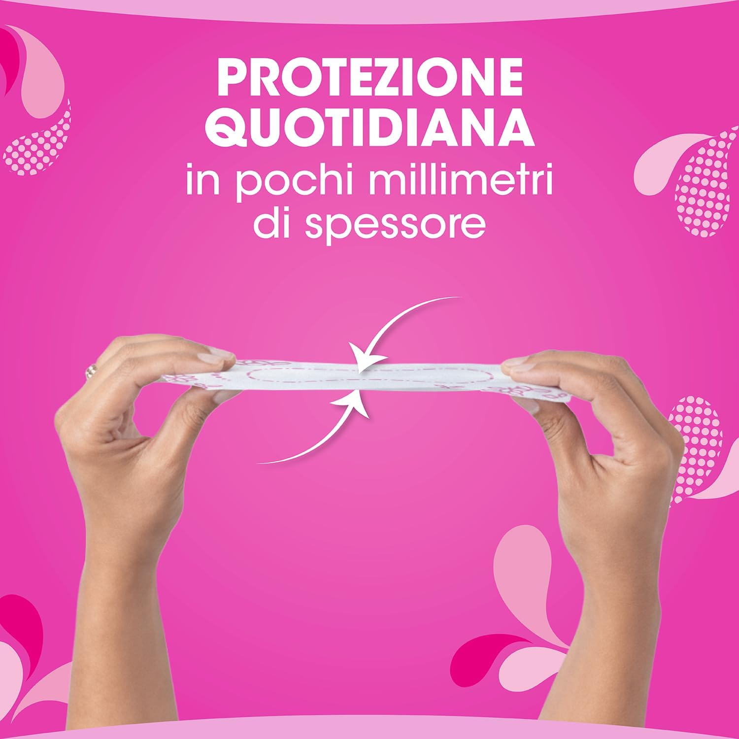 Detalle 2 de LINES INTERVALLO & GO: 176 proteggislip in bustina per piccole perdite, protezione quotidiana e neutralizzazione odori