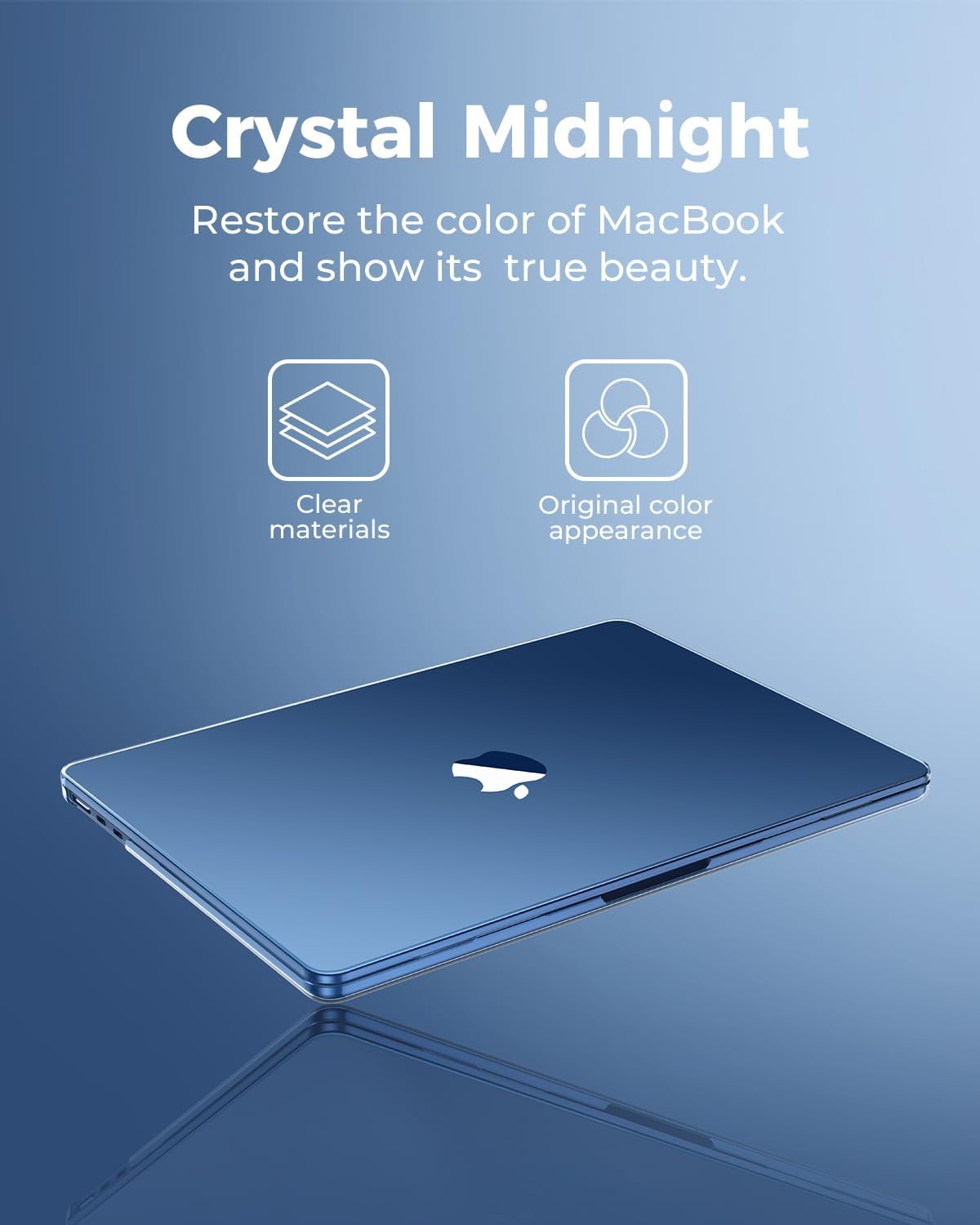 Detalle de BlueSwan MacBook Air 13 Hülle mit Snap Case
