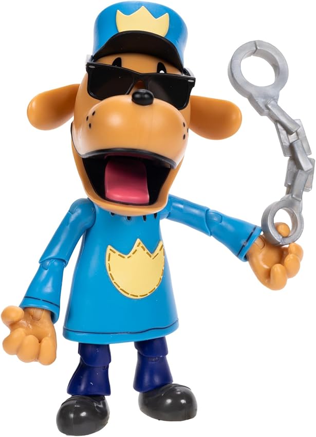 Detalle 2 de Policán Figura Articulada Jakks Pacific 13cm con Accesorios