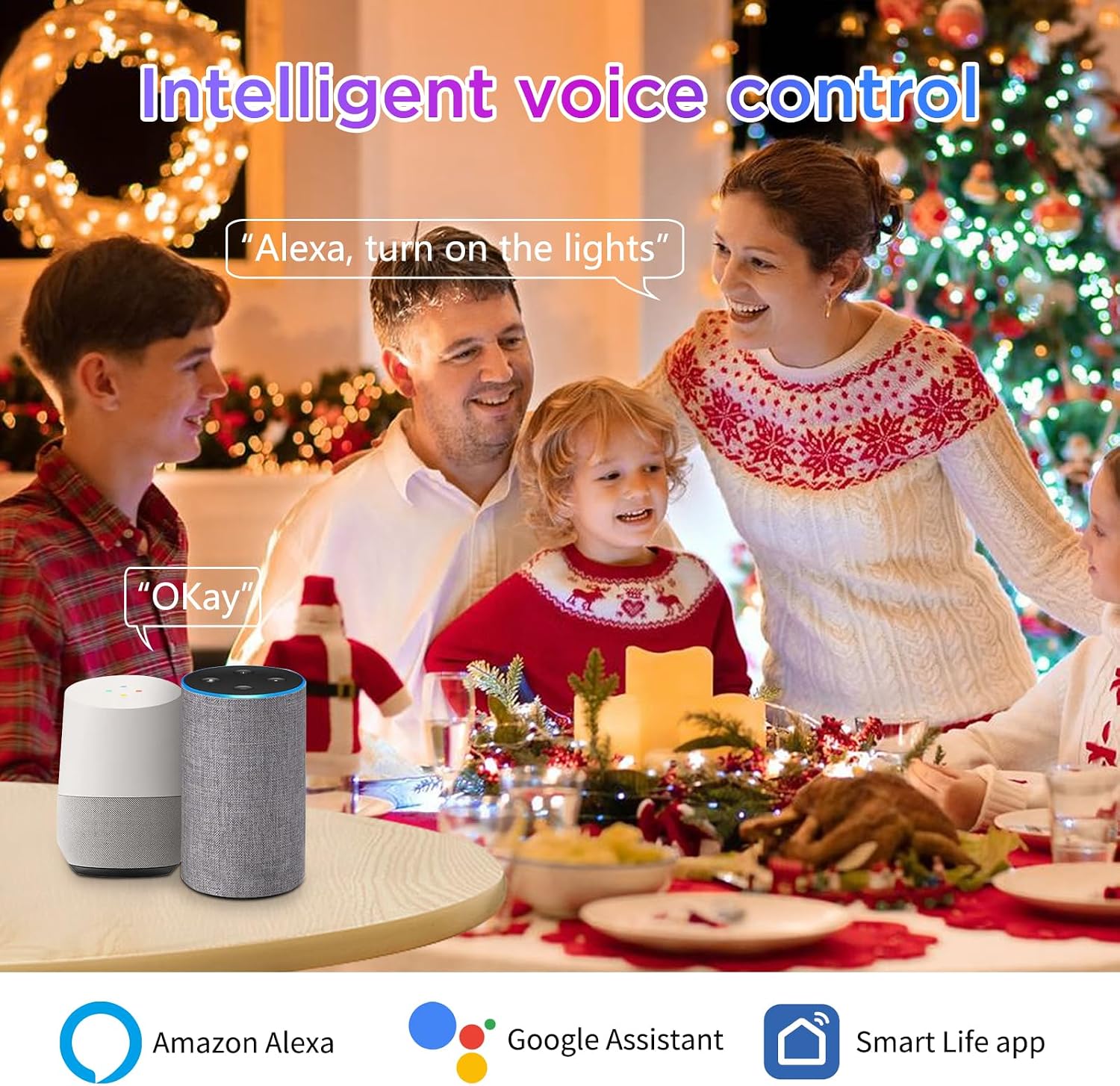 Detalle 2 de I-SHUNFA G9-75LED-WIFI-RGB slimme G9-ledlampen, wifi, RGB en dimbaar