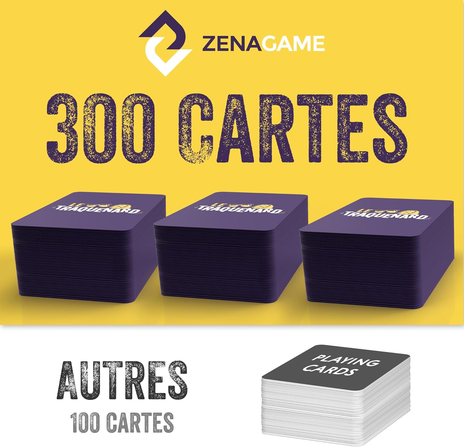 Thumbnail 3 de ZENAGAME Le Traquenard : jeu d’alcool de 300 cartes (version française)