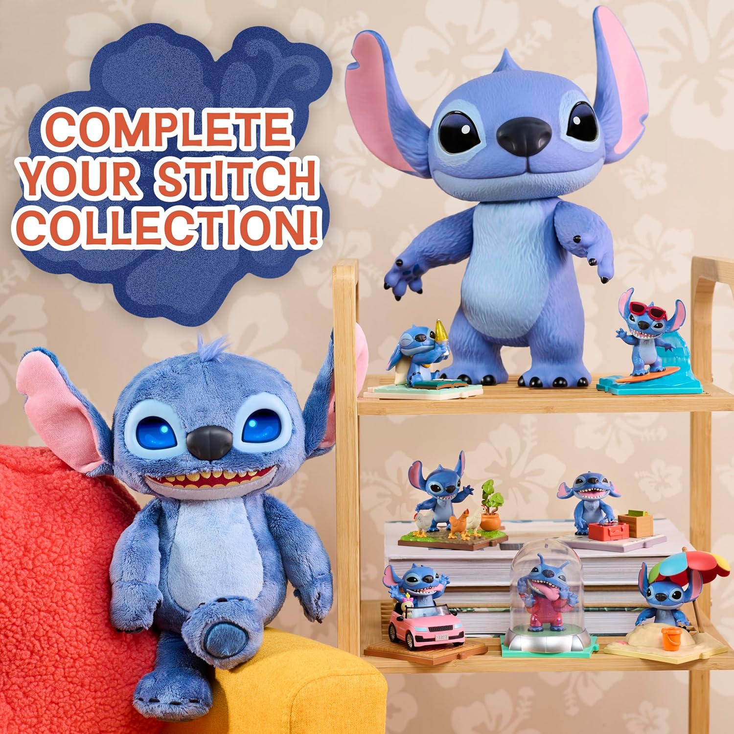 Thumbnail 6 de Just Play Figura de Vinilo Stitch 35,6 cm para niños