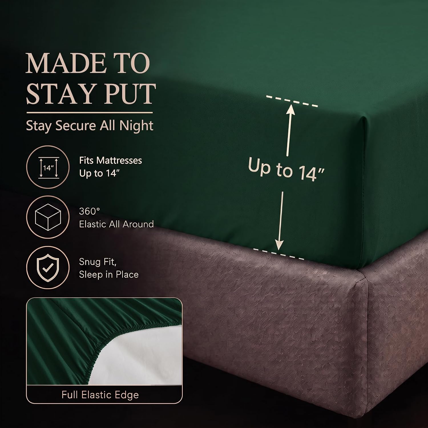 Detalle 1 de CozyLux Comforter Set, California King