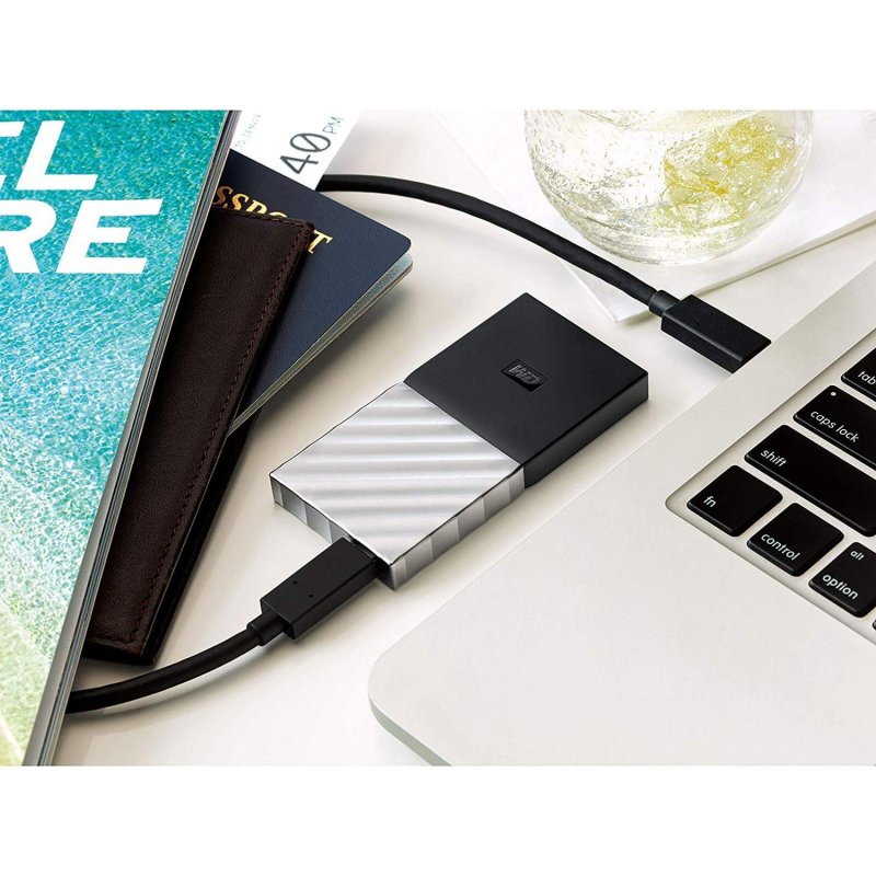 Detalle de WD My Passport SSD 2TB USB-C 3.1 de Sandisk
