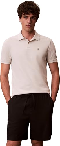 Imagen de Polos Calvin Klein – polo clásico de algodón piqué con logotipo en el pecho en OfertitasTOP