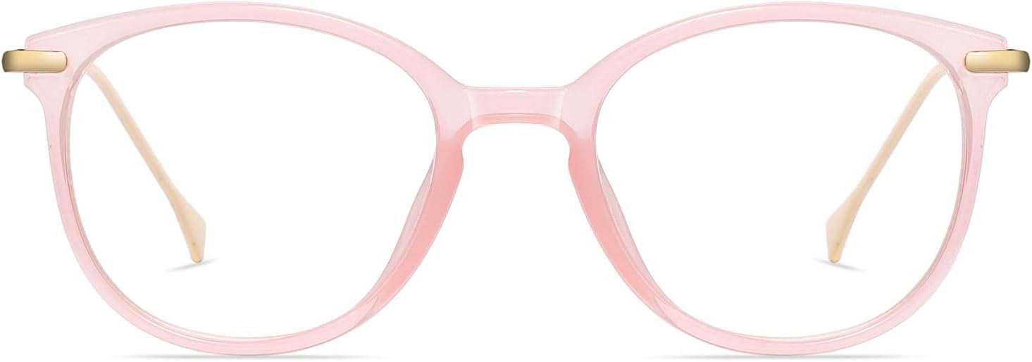Detalle 2 de LJCZKA Blue Light Blocking Glasses – Round Metal Frames for Everyone