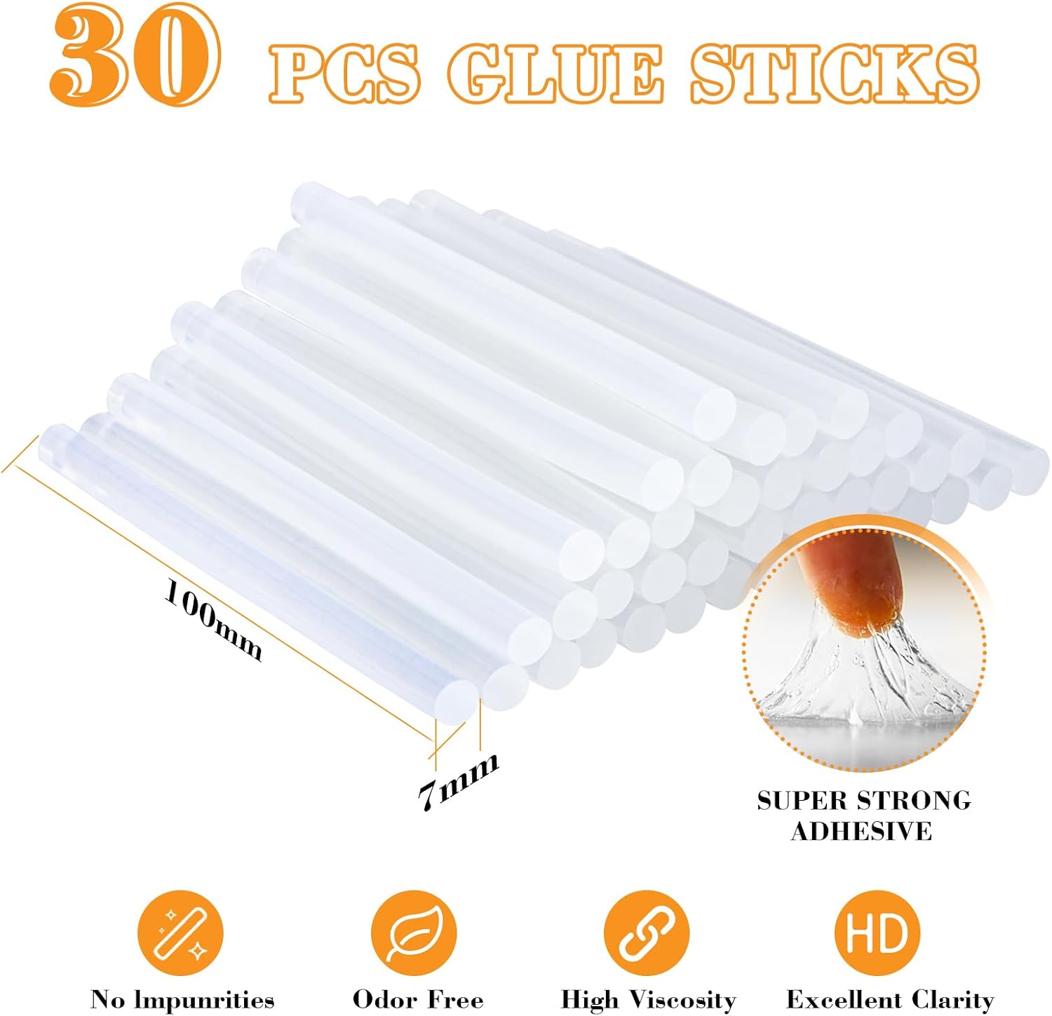 Thumbnail 3 de BeiHeng 20W Mini Hot Glue Gun with 30 sticks