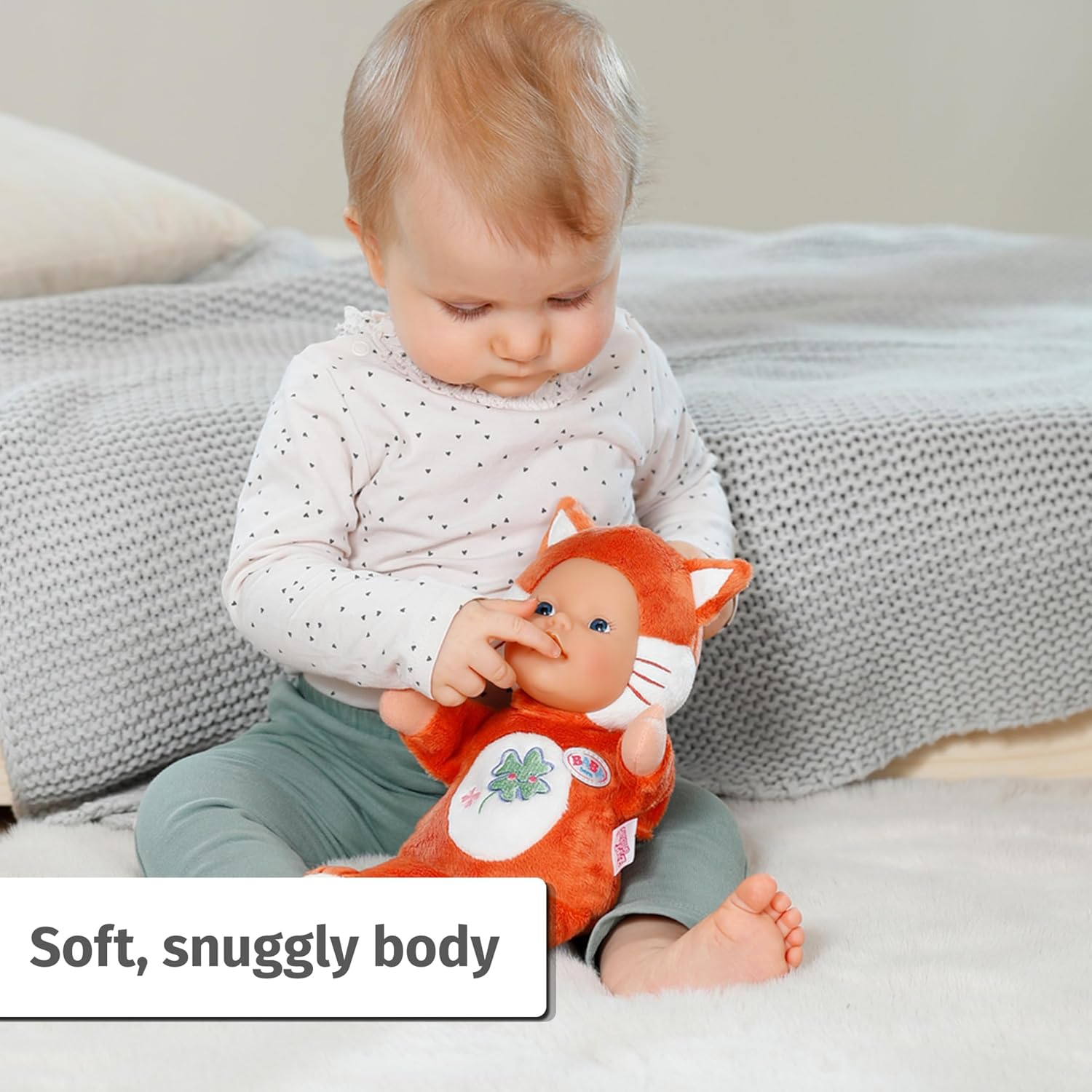 Thumbnail 5 de BABY Born For Babies 26cm Funny Fox doll 🪆
