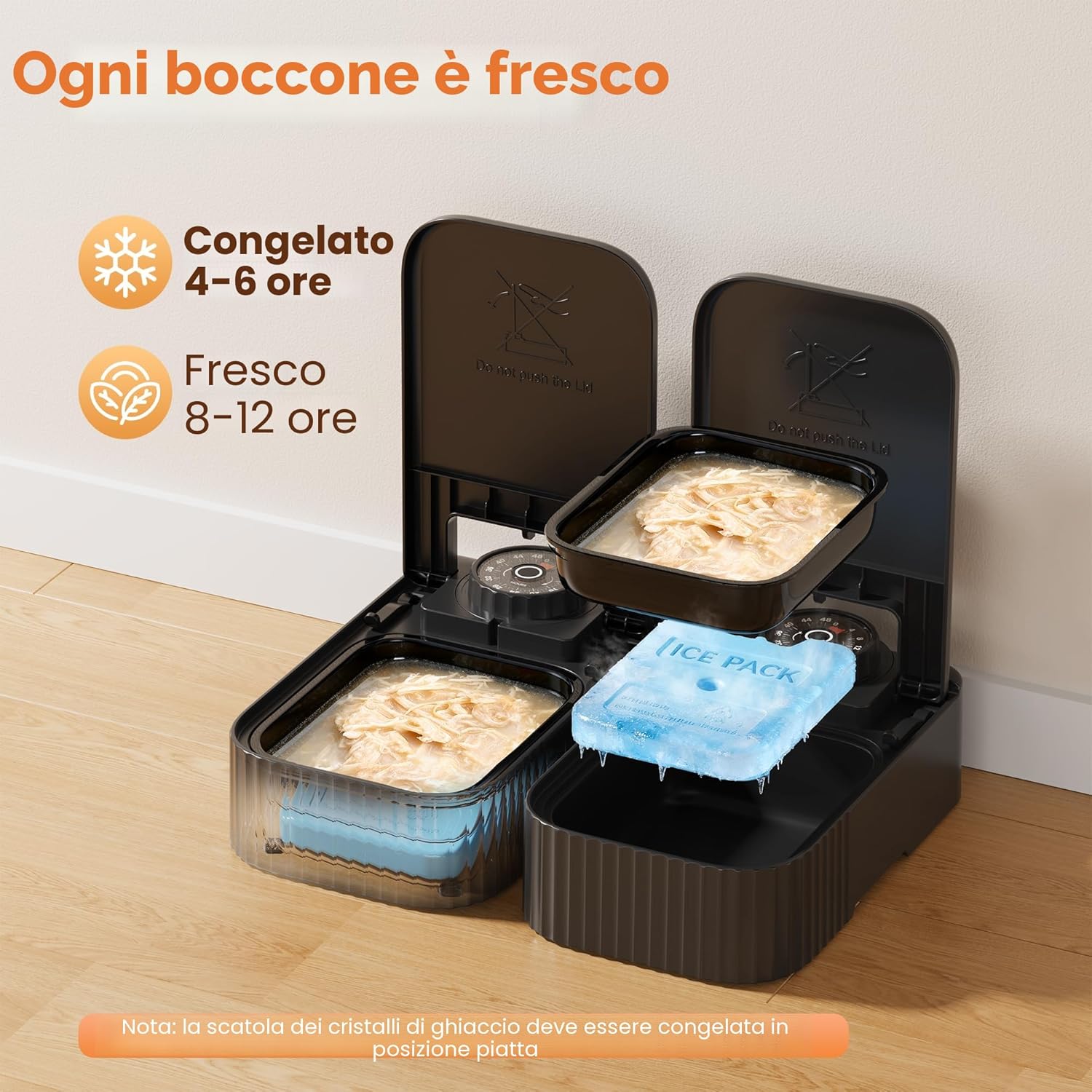 Detalle de SOOFPET Distributore automatico 350 g per gatti