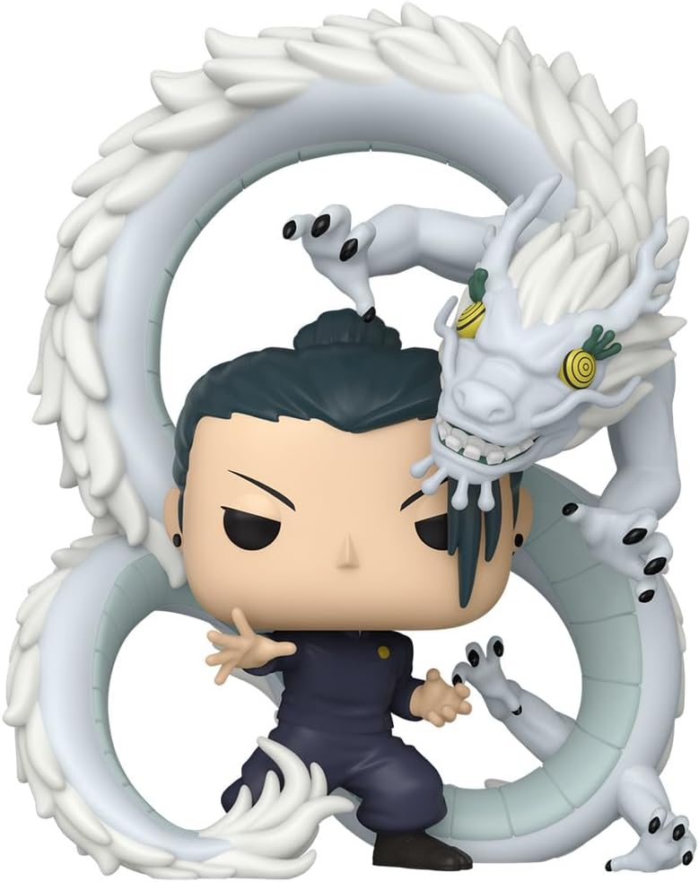 Thumbnail 1 de Funko FUN85327 呪術廻戦 夏油傑 ビニールフィギュア、呪霊ドラゴン付き