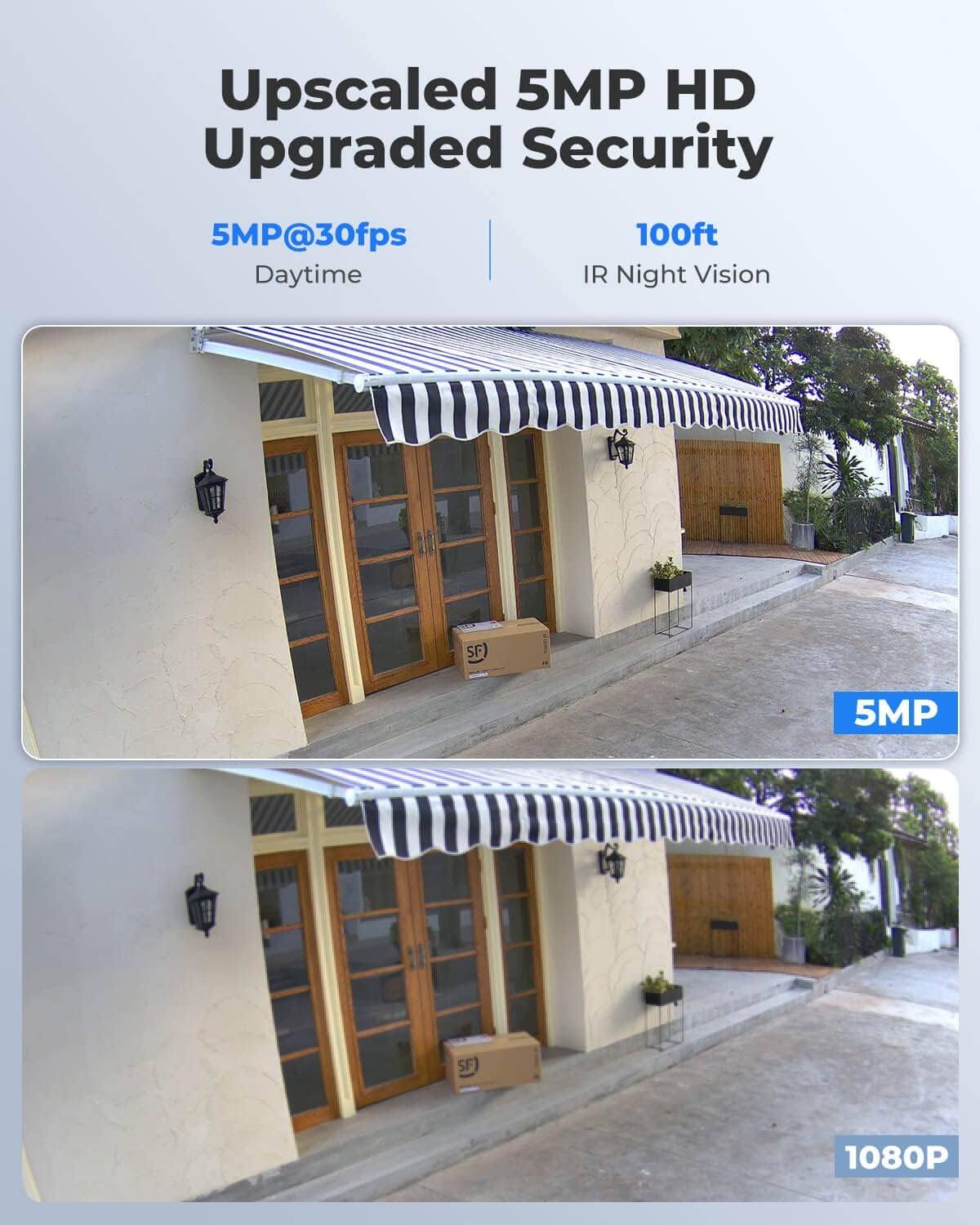 Thumbnail 2 de REOLINK RLC-510A 2-Pack PoE Security Cameras, 5MP, 100 ft Night Vision