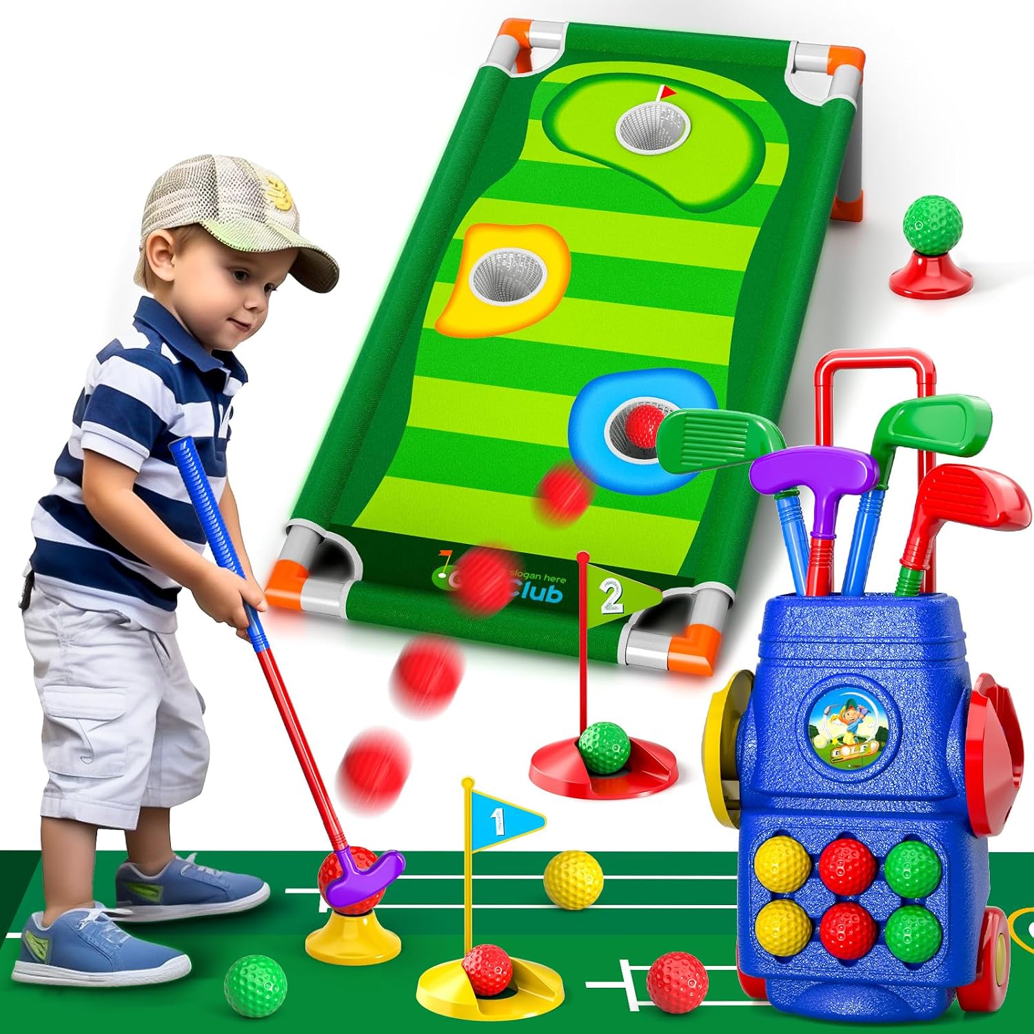 Thumbnail 6 de Doloowee Golf Set for Toddler and Kids – 3 to 6 Years