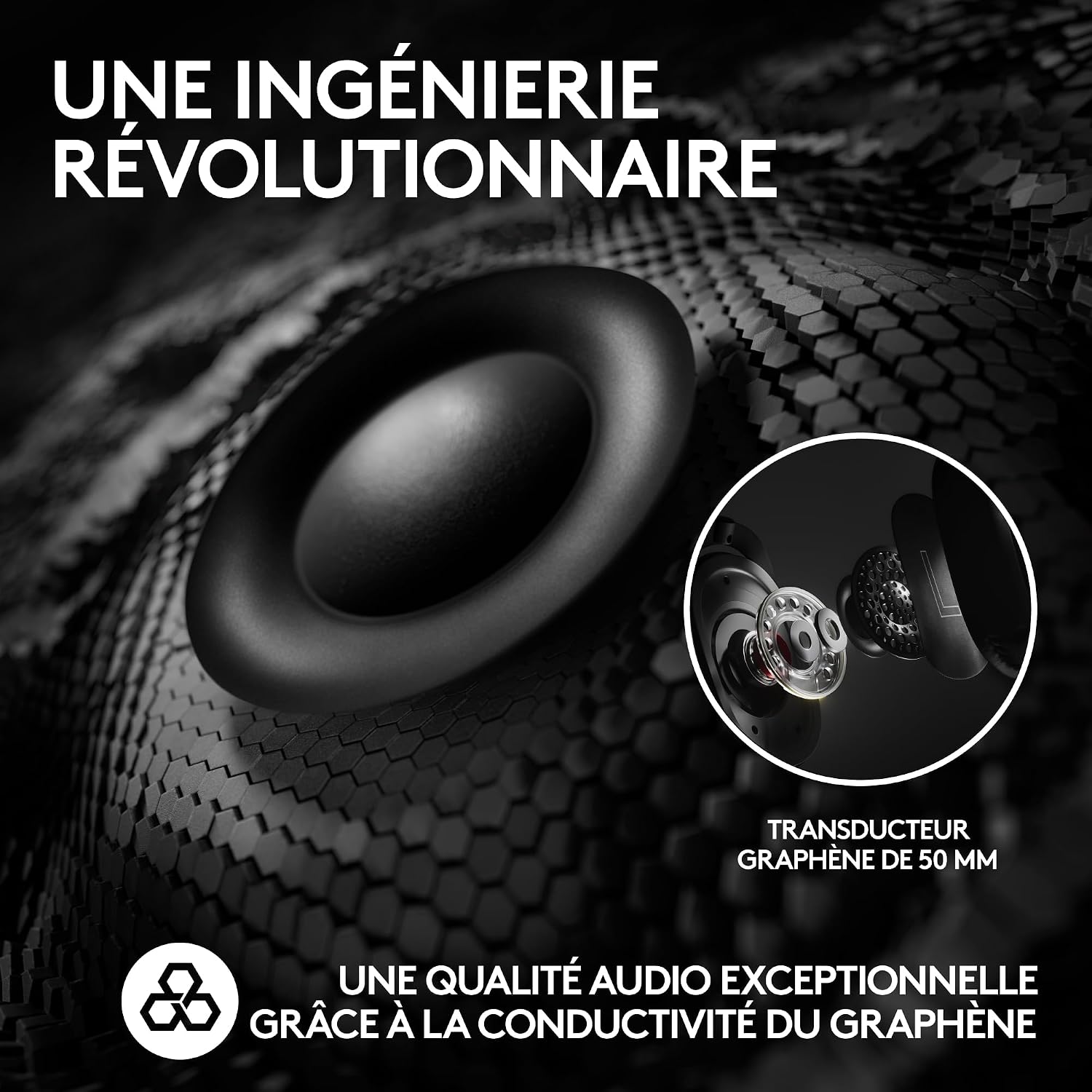 Detalle 2 de Logitech G PRO X 2 LIGHTSPEED Casque audio bluetooth – performance pro et confort durable