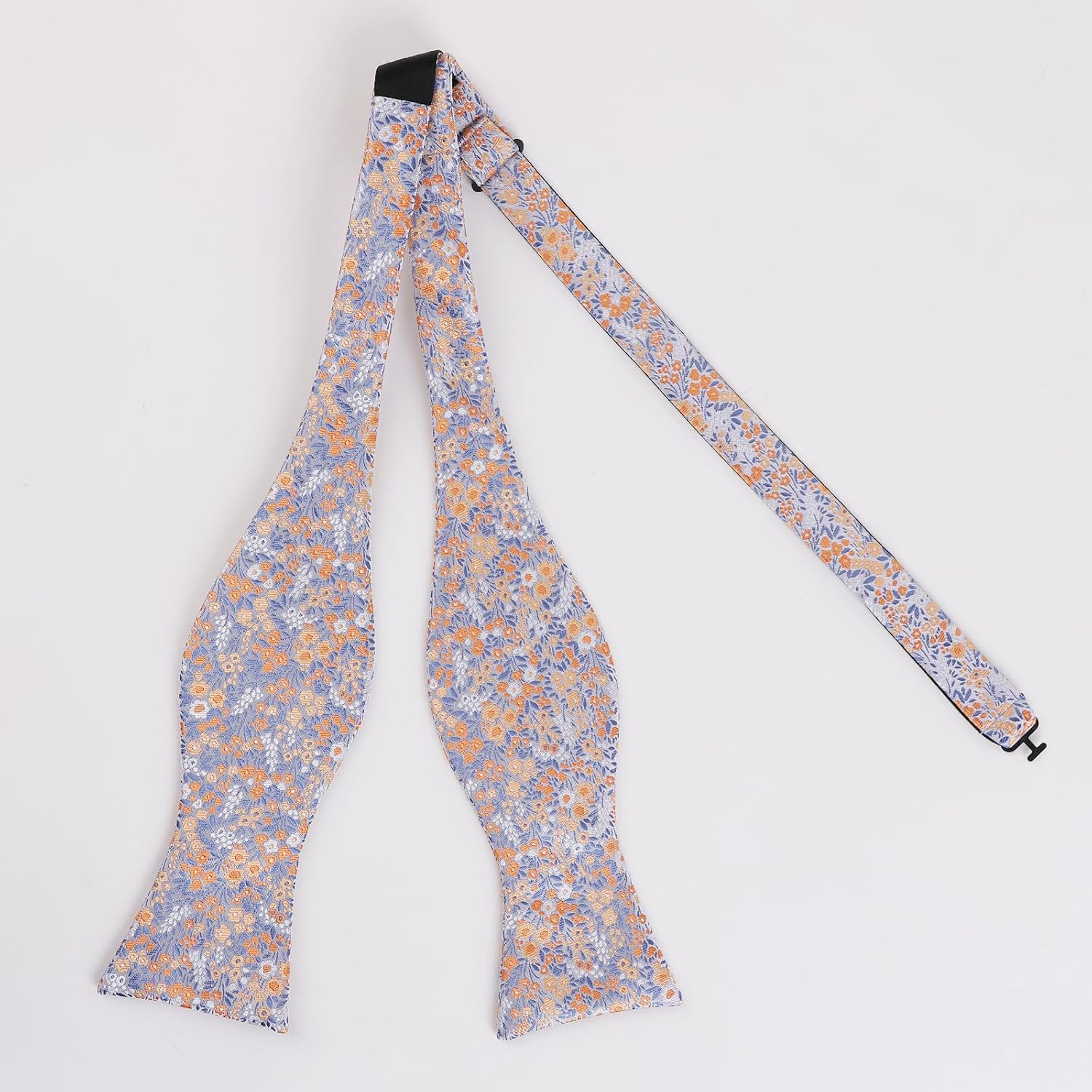 Thumbnail 2 de Alizeal Mens Self Tied Floral Bow Tie and Pocket Square Set