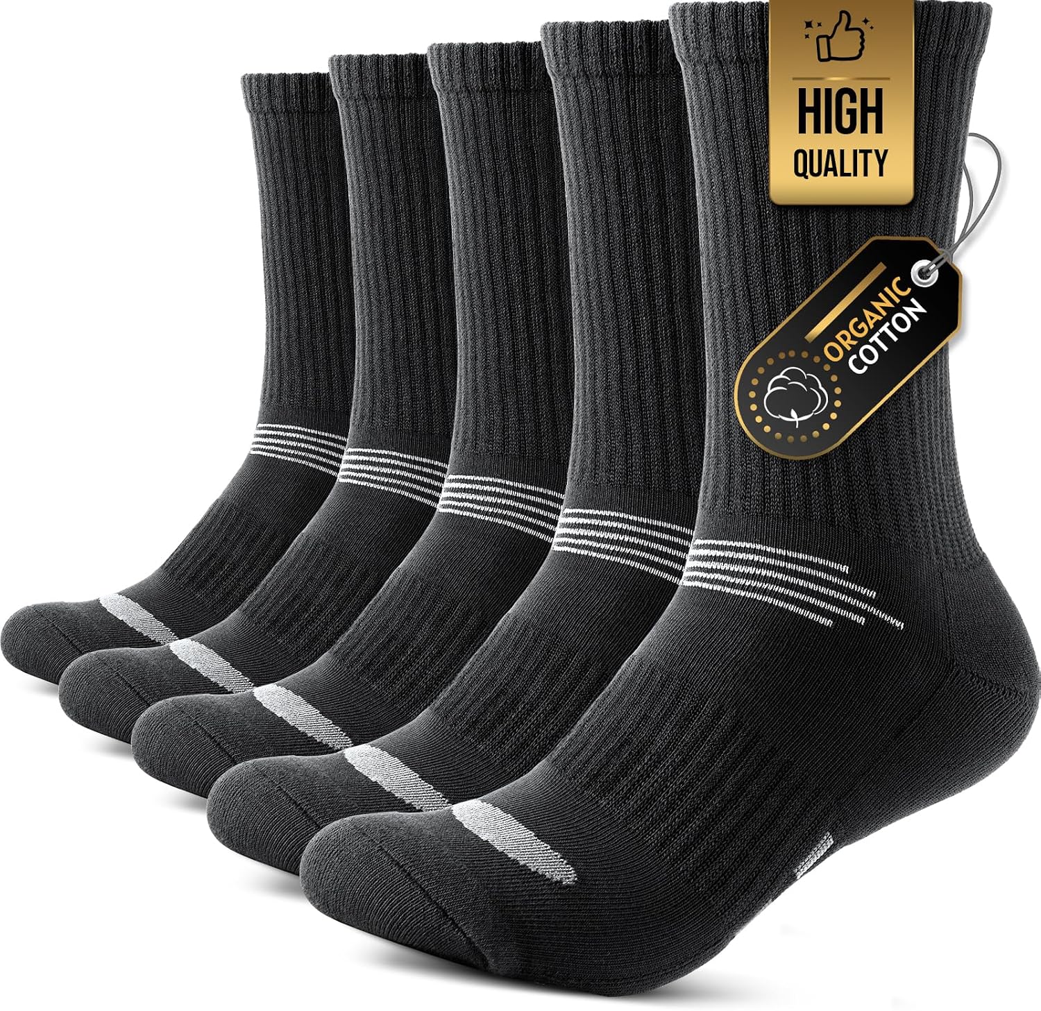 Detalle de Hiking socks 47–50, PULlOU cotton blend
