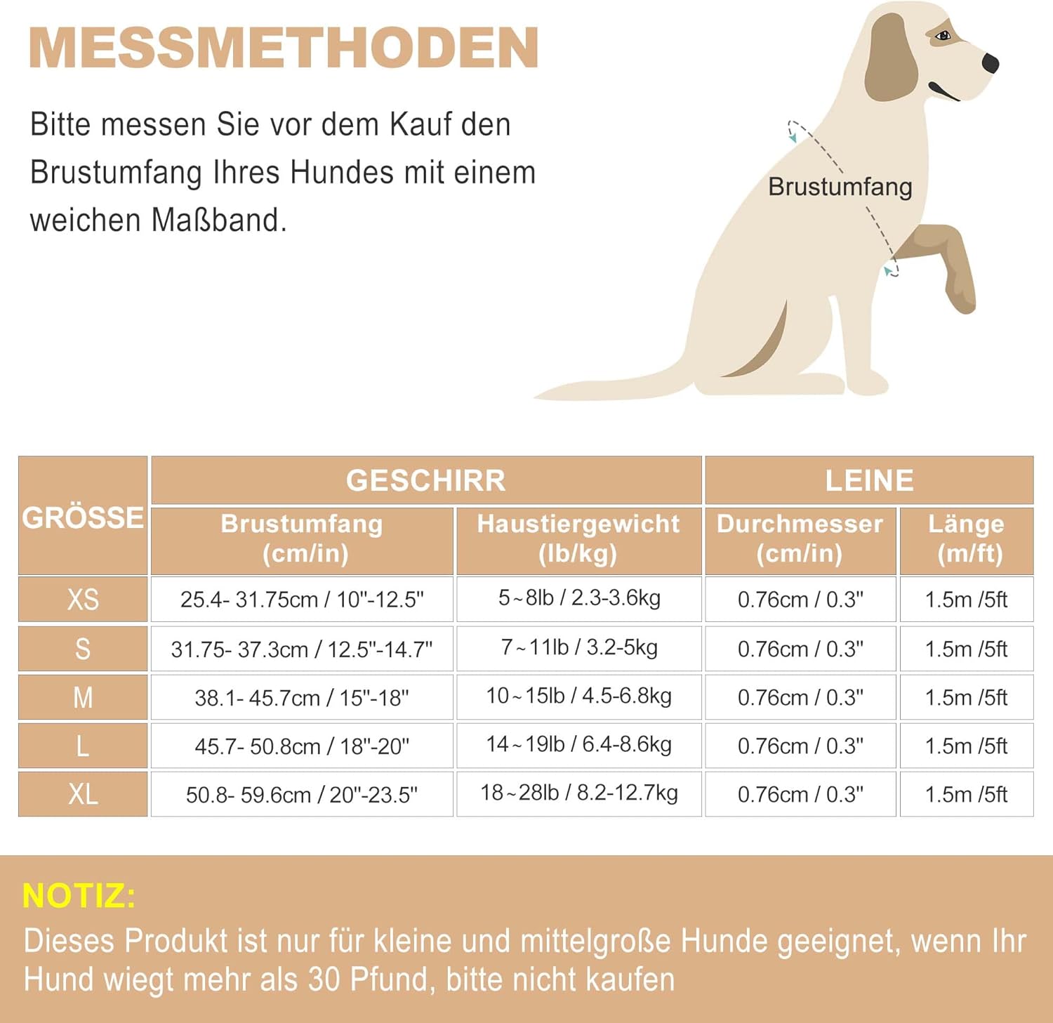 Thumbnail 6 de haapaw Hundegeschirr & Leine-Set (Step-in, kein Ziehen) mit reflektierenden 360°-Streifen