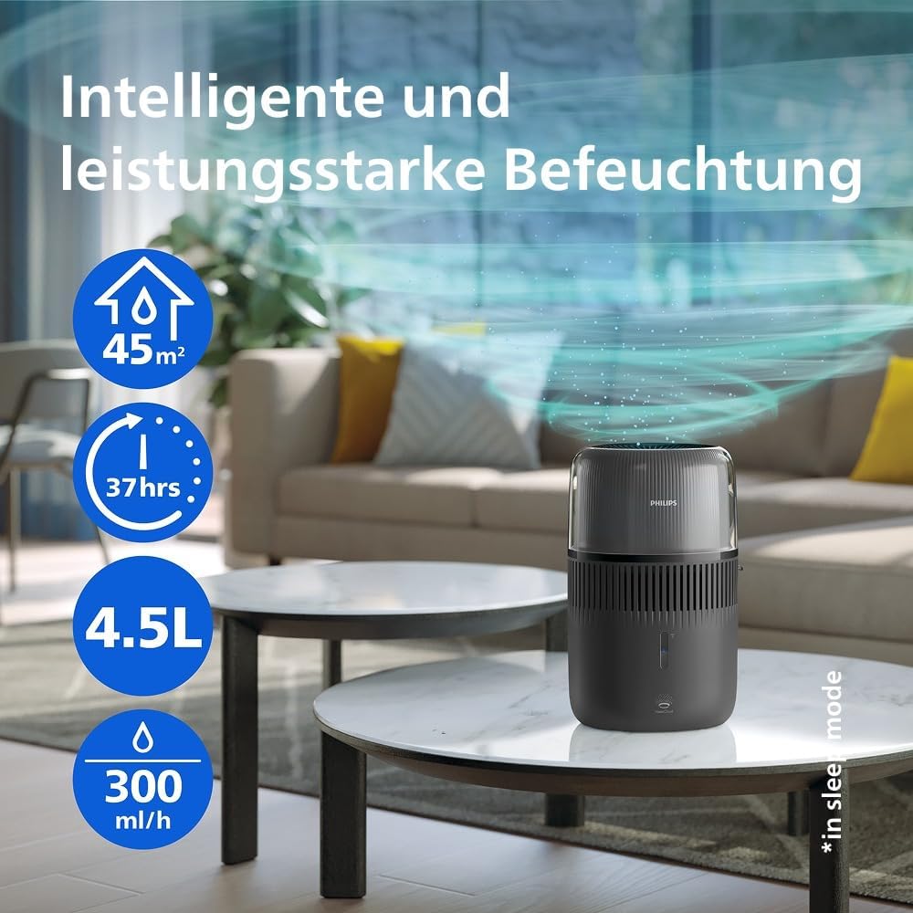 Detalle 2 de Philips 5000 Series HU5600/03 Luftbefeuchter 45 m²