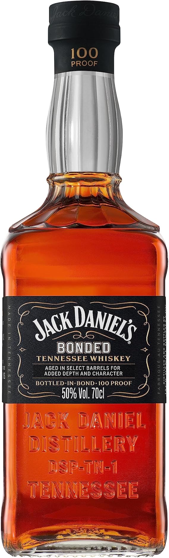 Detalle de Jack Daniel’s Bonded Tennessee Whiskey 🥃 - Sabor Intenso y Auténtico