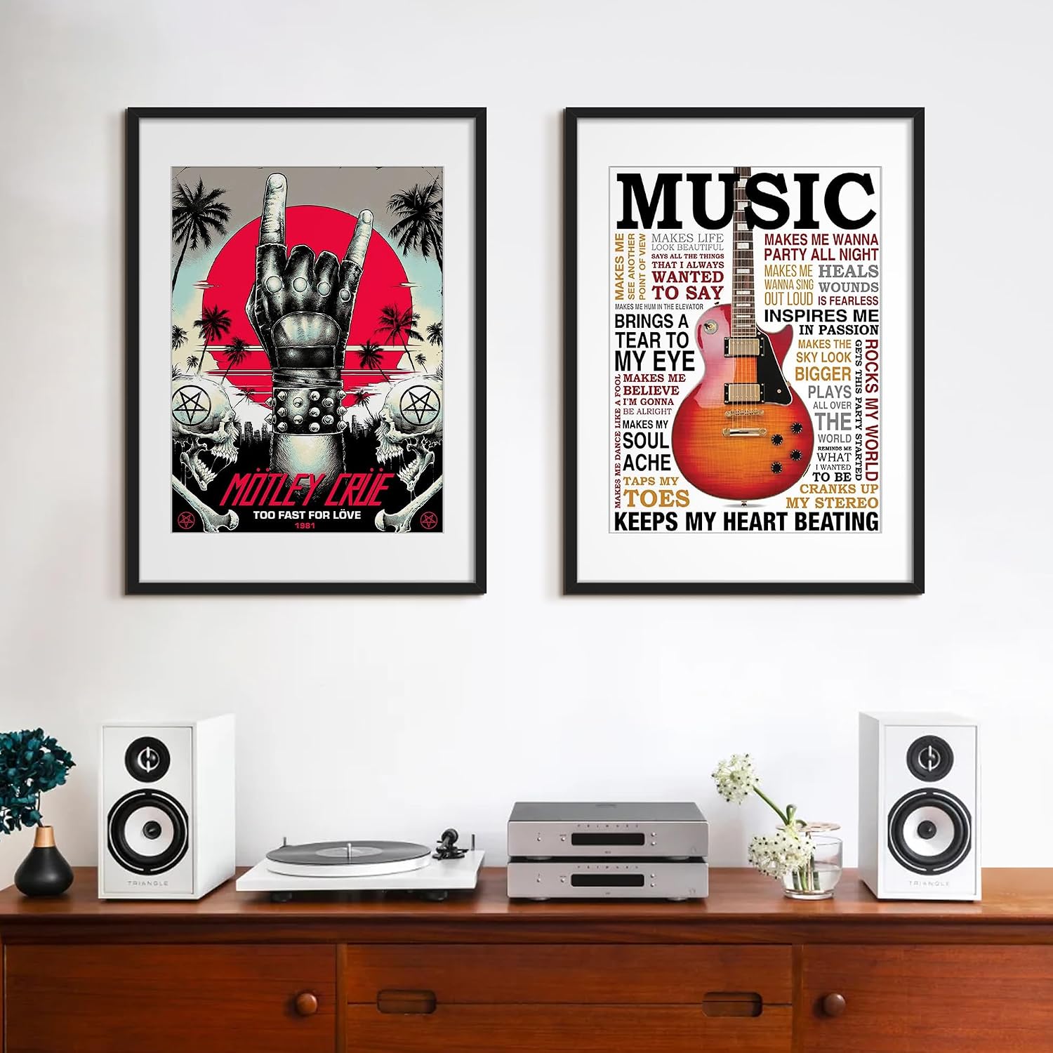 Thumbnail 1 de upsimples 22x30 Picture Frame with Mat (18x24) or 22x30 Without – Black, 1 Pack