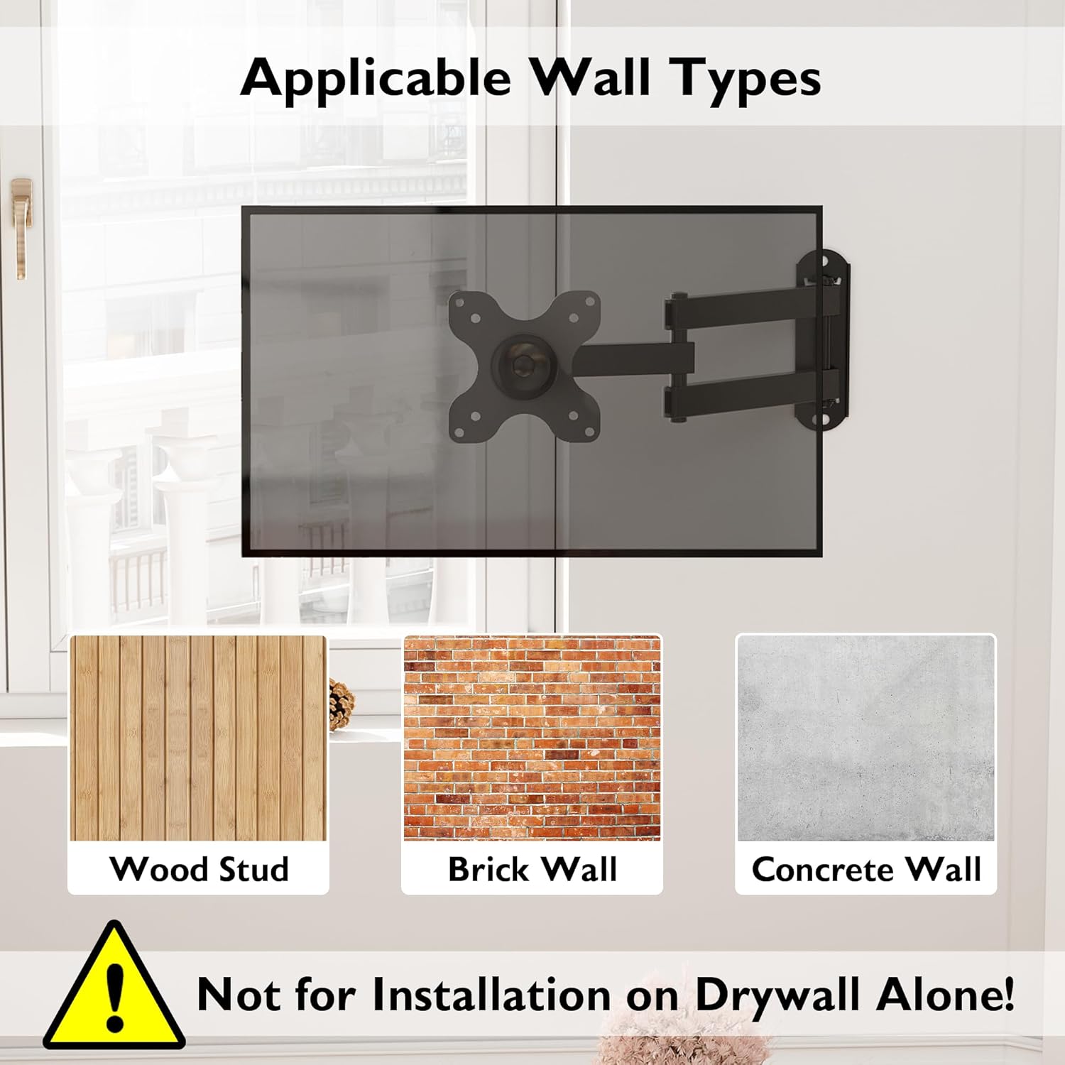 Thumbnail 5 de BONTEC Universal TV Wall Mount 13–30 inch, 15kg