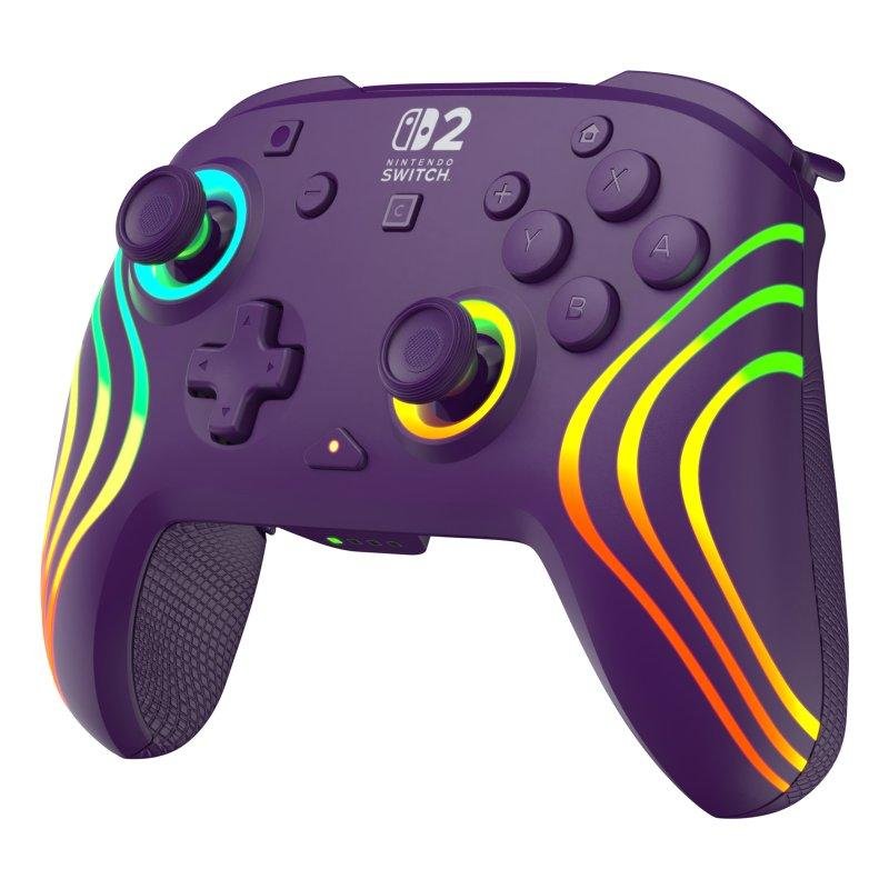 Thumbnail 2 de Mando Turtle Beach Afterglow Wave Wireless Purple RGB Switch 2