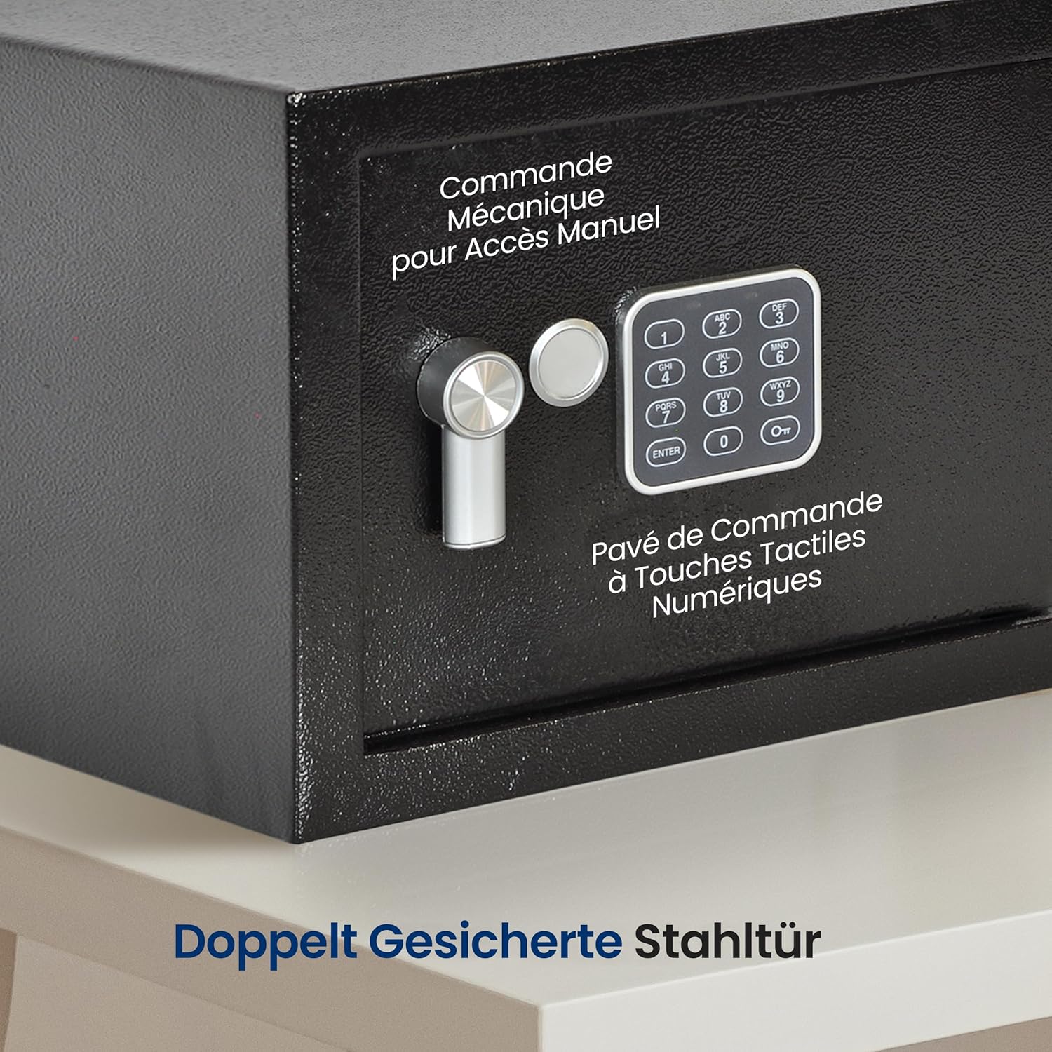 Detalle 2 de SereneLife Coffre-fort 0,24 pi³ 🛡