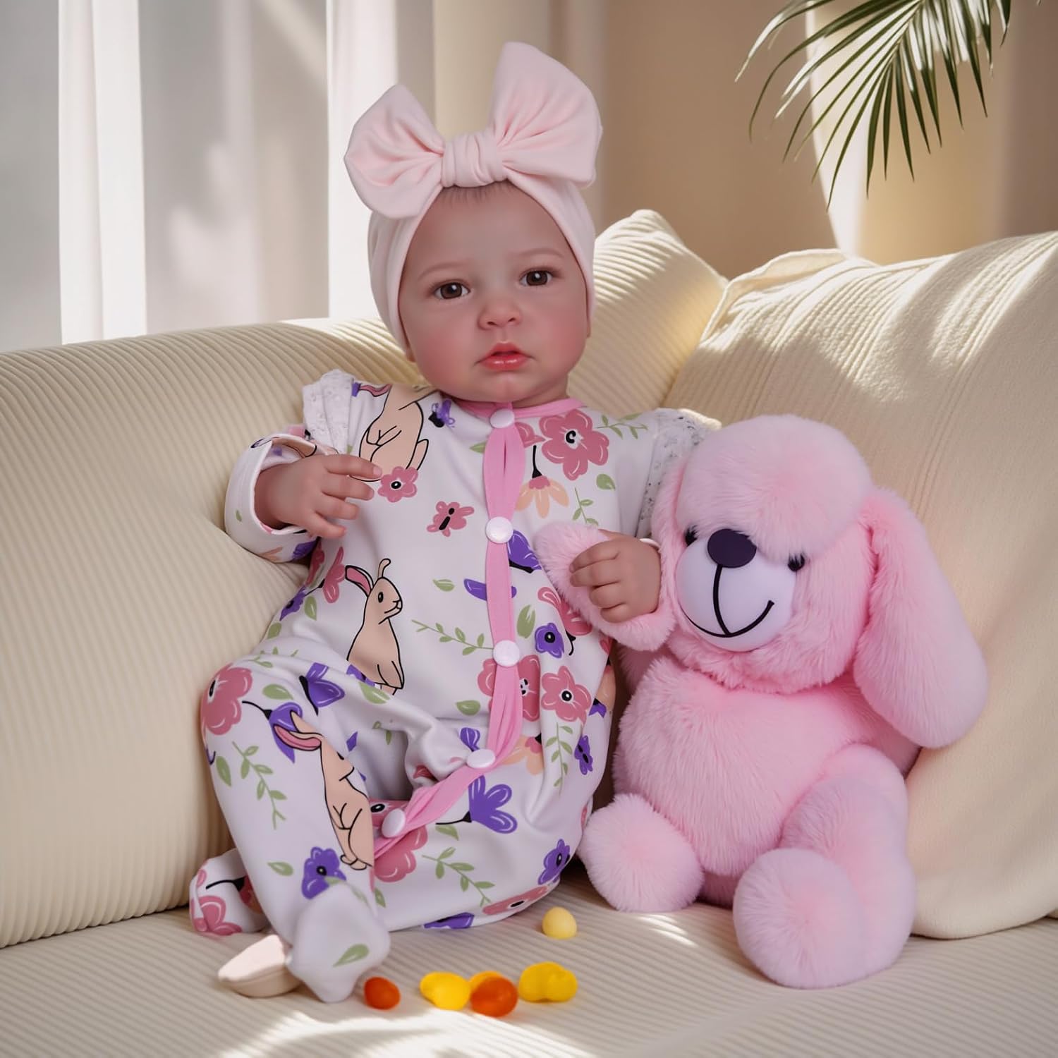 Thumbnail 1 de BABESIDE Reborn Baby Doll 20-inch