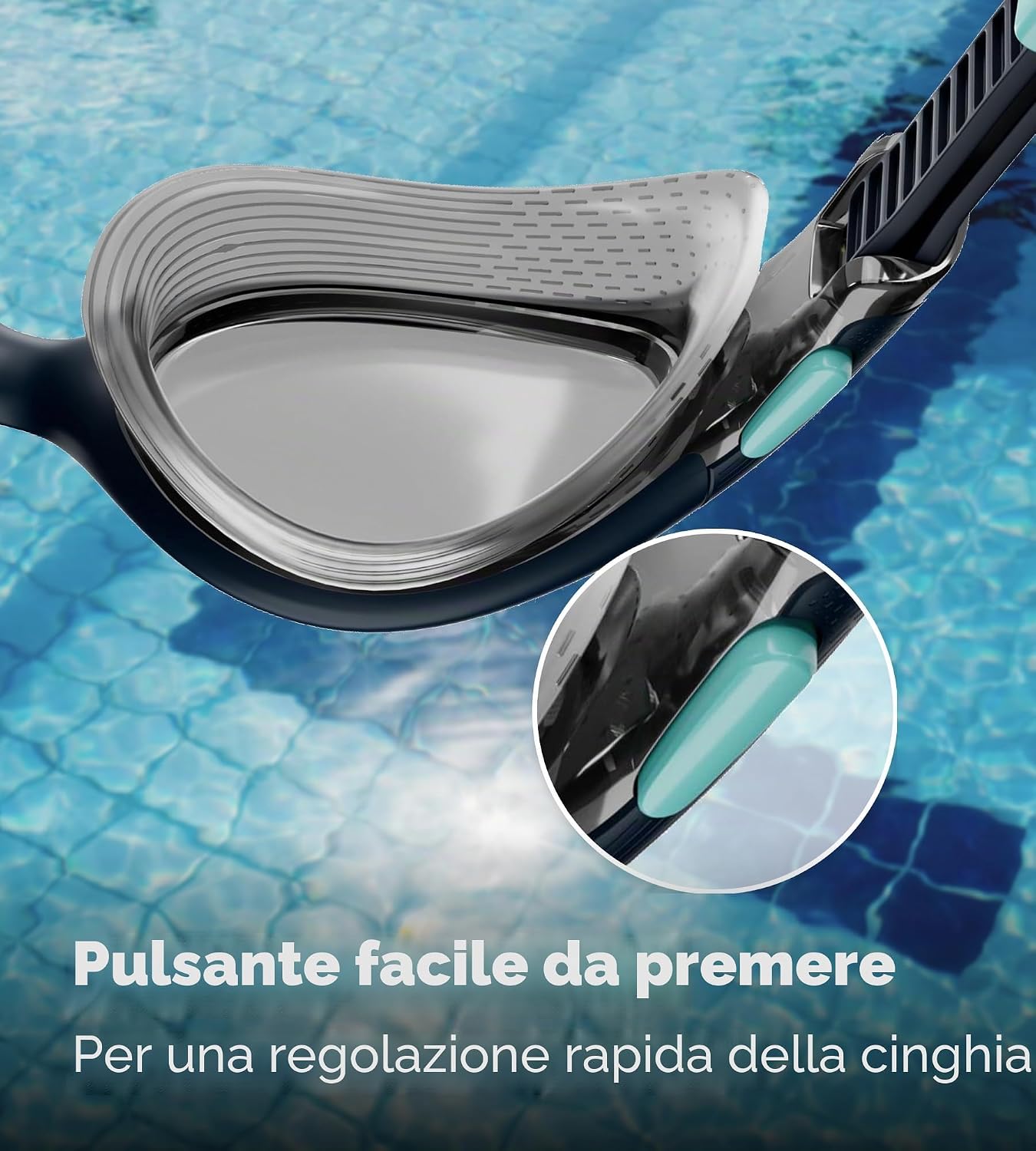 Thumbnail 4 de Speedo Donna Occhialini da nuoto Biofuse 2.0 Mirror: comfort, stabilità e stile per il viso femminile