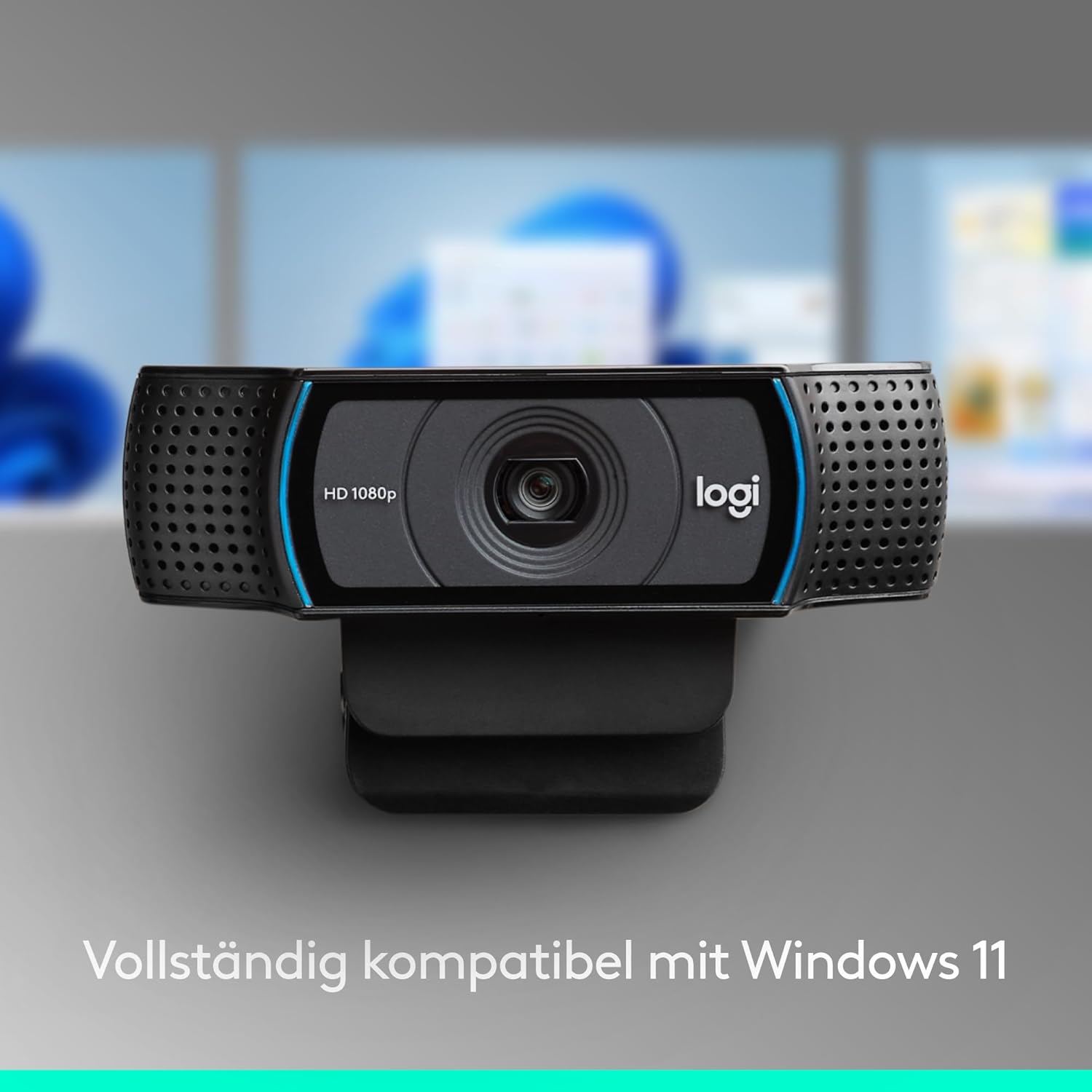 Thumbnail 3 de Logitech C920 HD PRO Webcam (Full-HD 1080p, 78° Sichtfeld, Autofokus) – Schwarz