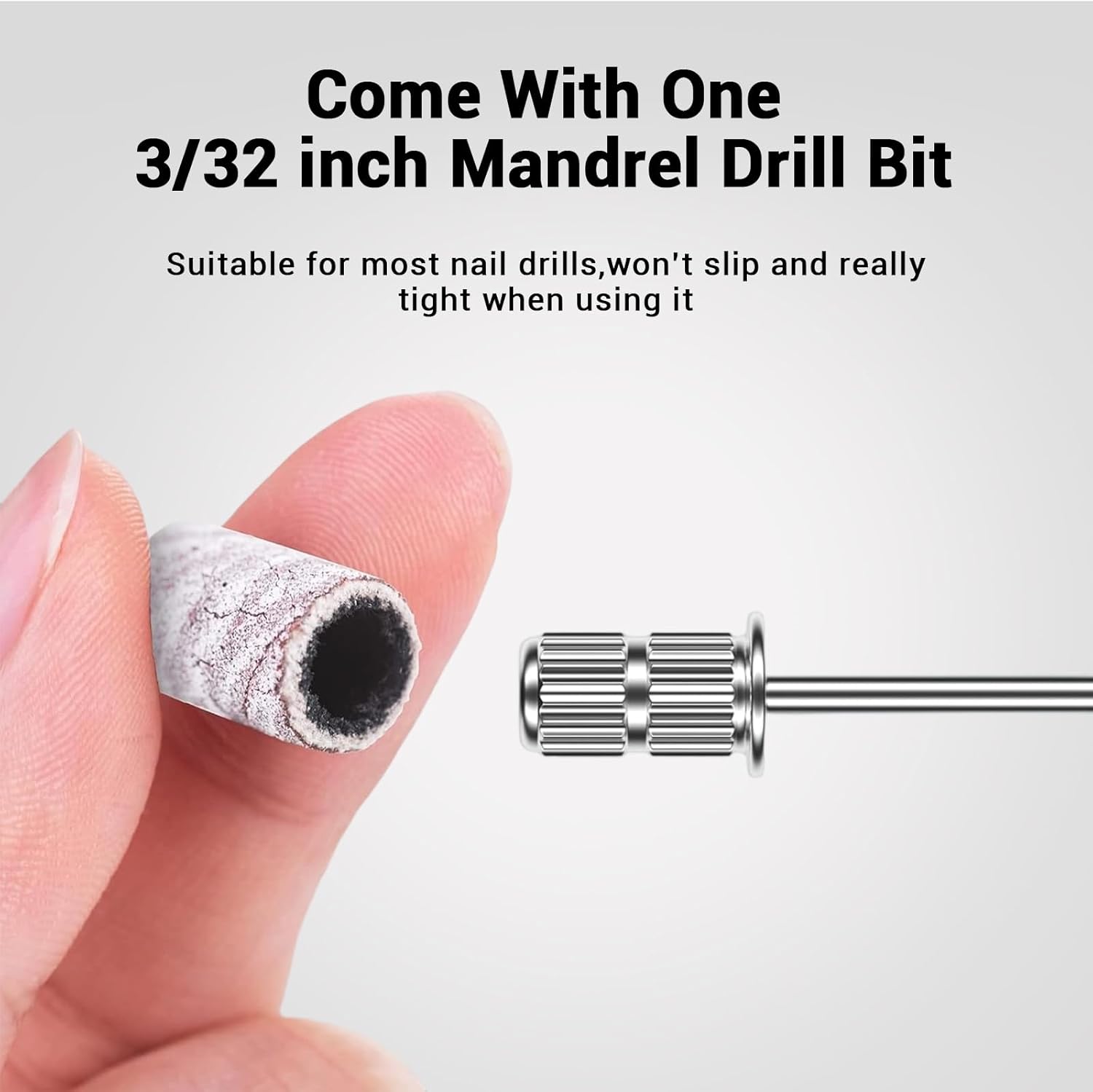 Thumbnail 4 de MelodySusie 100 Pcs 180 Grit Sanding Bands for Nail Drill Mandrel Bits (Zebra) – A Practical Pick for DIY and Salon Use