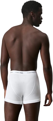 Detalle 2 de Calvin Klein U2664G Herren-Trunks, 3er-Pack aus Baumwoll-Stretch, ohne Eingriff