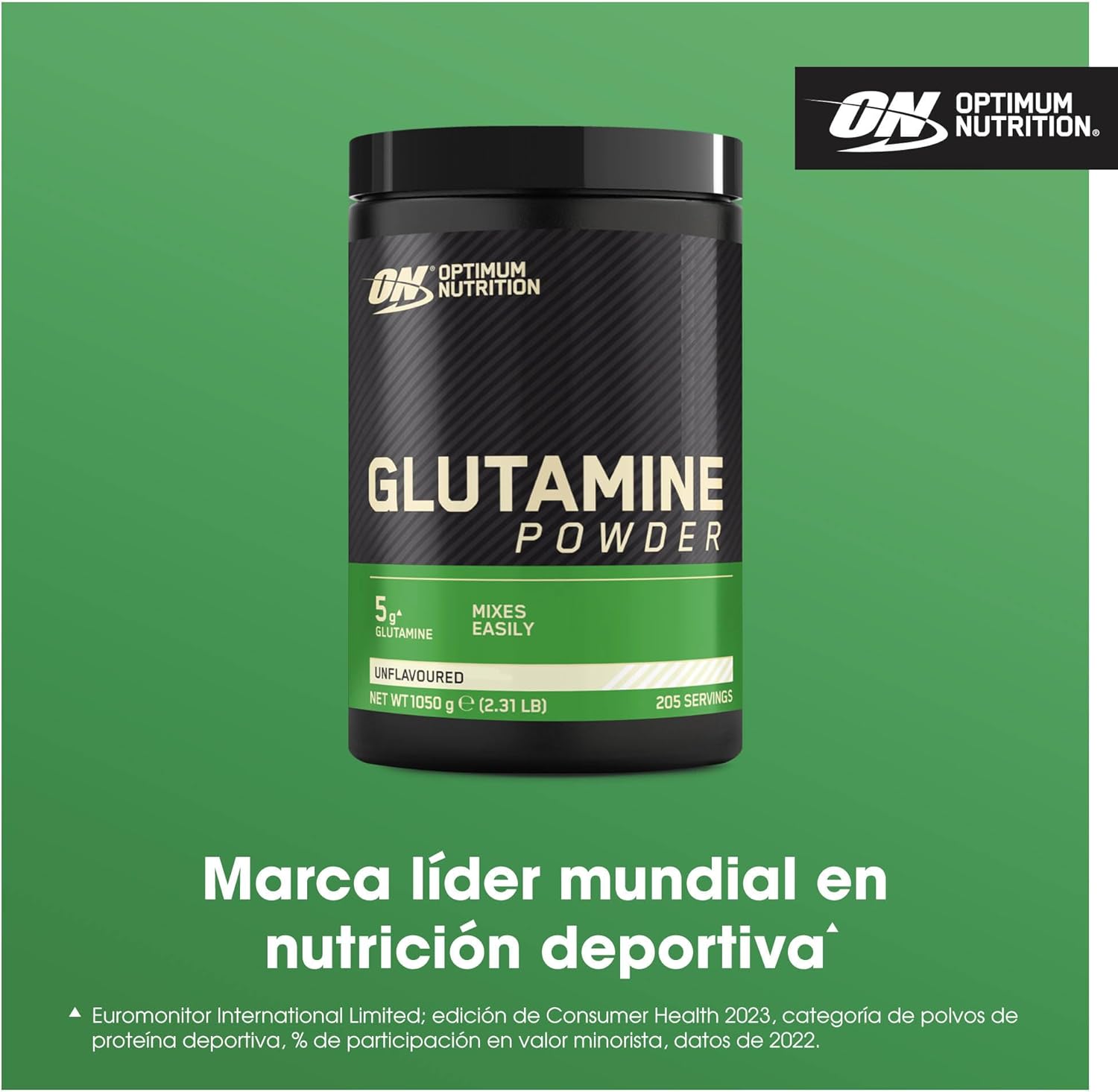 Thumbnail 1 de Optimum Nutrition Glutamina en Polvo, 123 porciones 💪