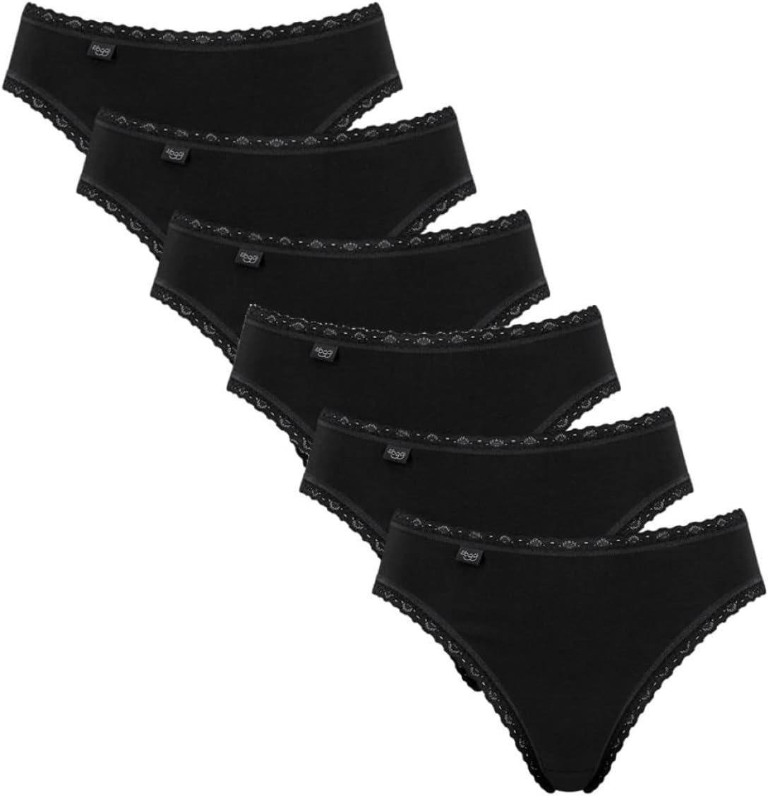 Thumbnail 3 de Sloggi 24/7 Cotton Lace Tai C3P Briefs Femme — Confort coton biologique et dentelle extensible