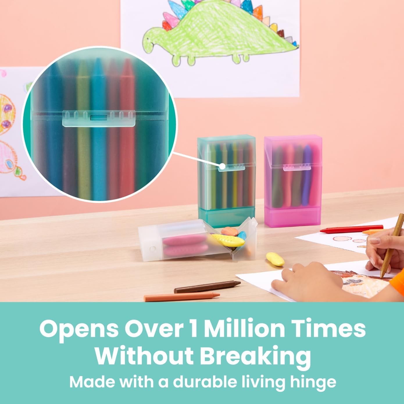 Thumbnail 4 de LockerMate Crayon Box with Sharpener 24-pack 🖍️