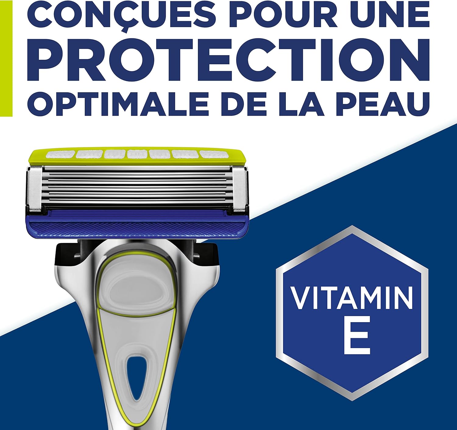 Detalle de Wilkinson Sword Hydro 5 Sensitive Razor for Men – 4 Piece Set (Pack of 2)