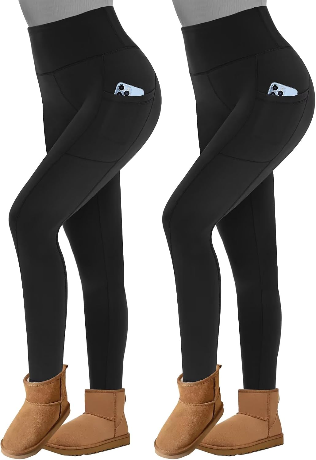 Thumbnail 2 de TNNZEET Thermal Leggings for Women with Pockets