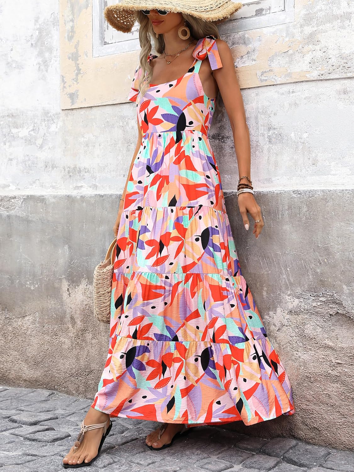 Thumbnail 2 de PrettyGarden Floral Summer Maxi Dress 2026