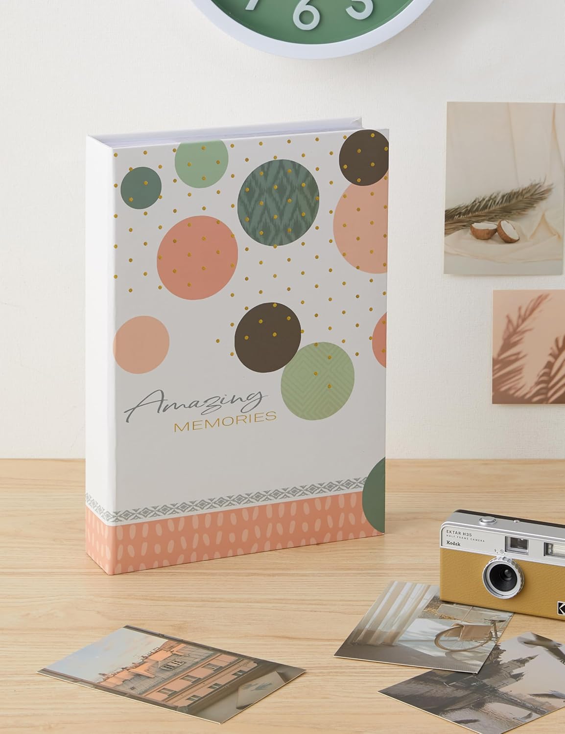 Thumbnail 5 de Walther Design Álbum Rosa Salmón 300 Fotos 10x15 cm 📸