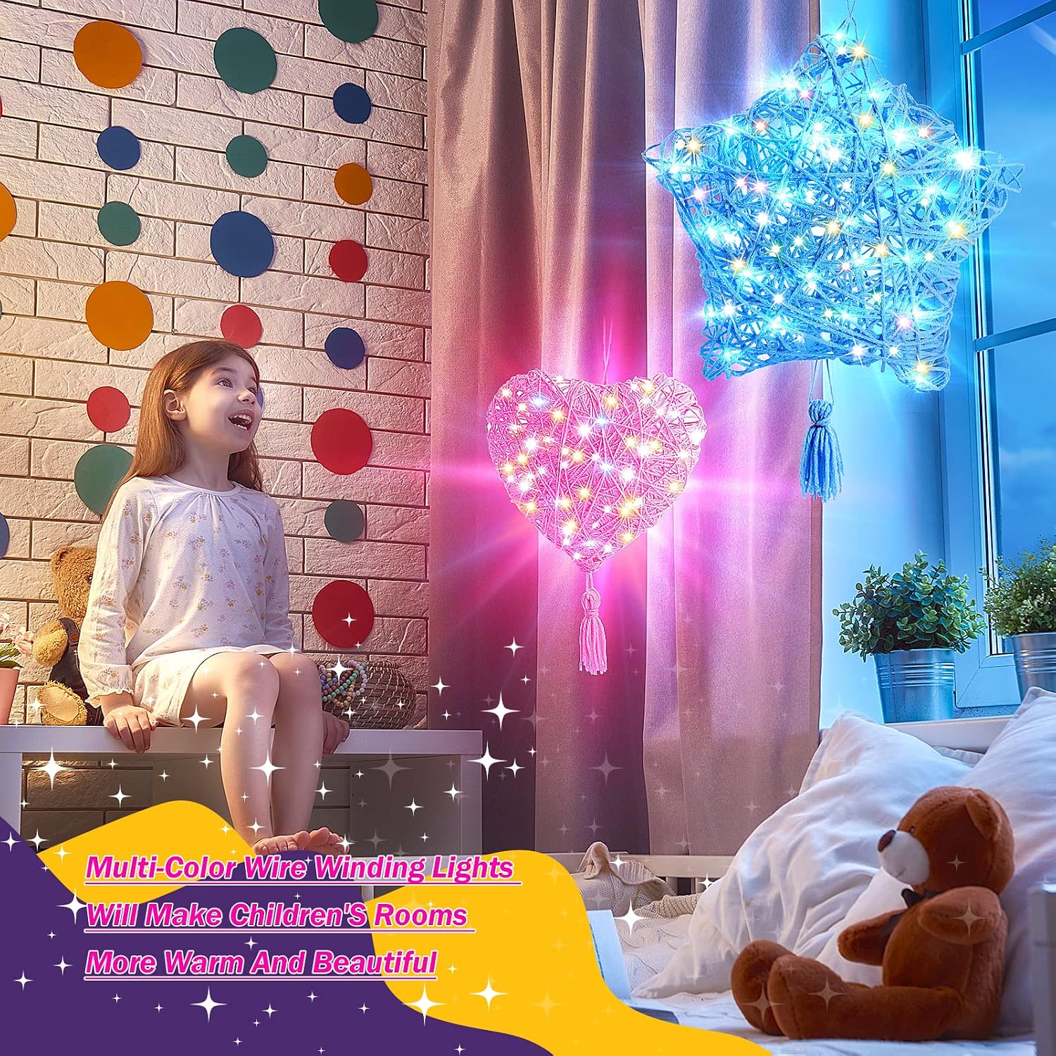Thumbnail 4 de Tesoyzii 3D String Art Kit