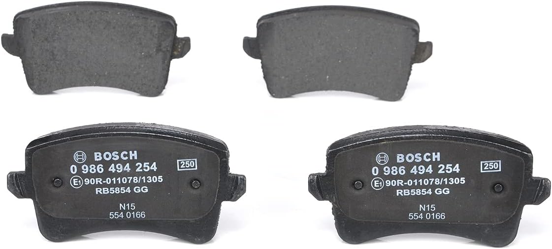 Thumbnail 2 de Bosch BP1126 pastiglie freni auto per asse posteriore (confezione da 4) senza rame, ECE-R90
