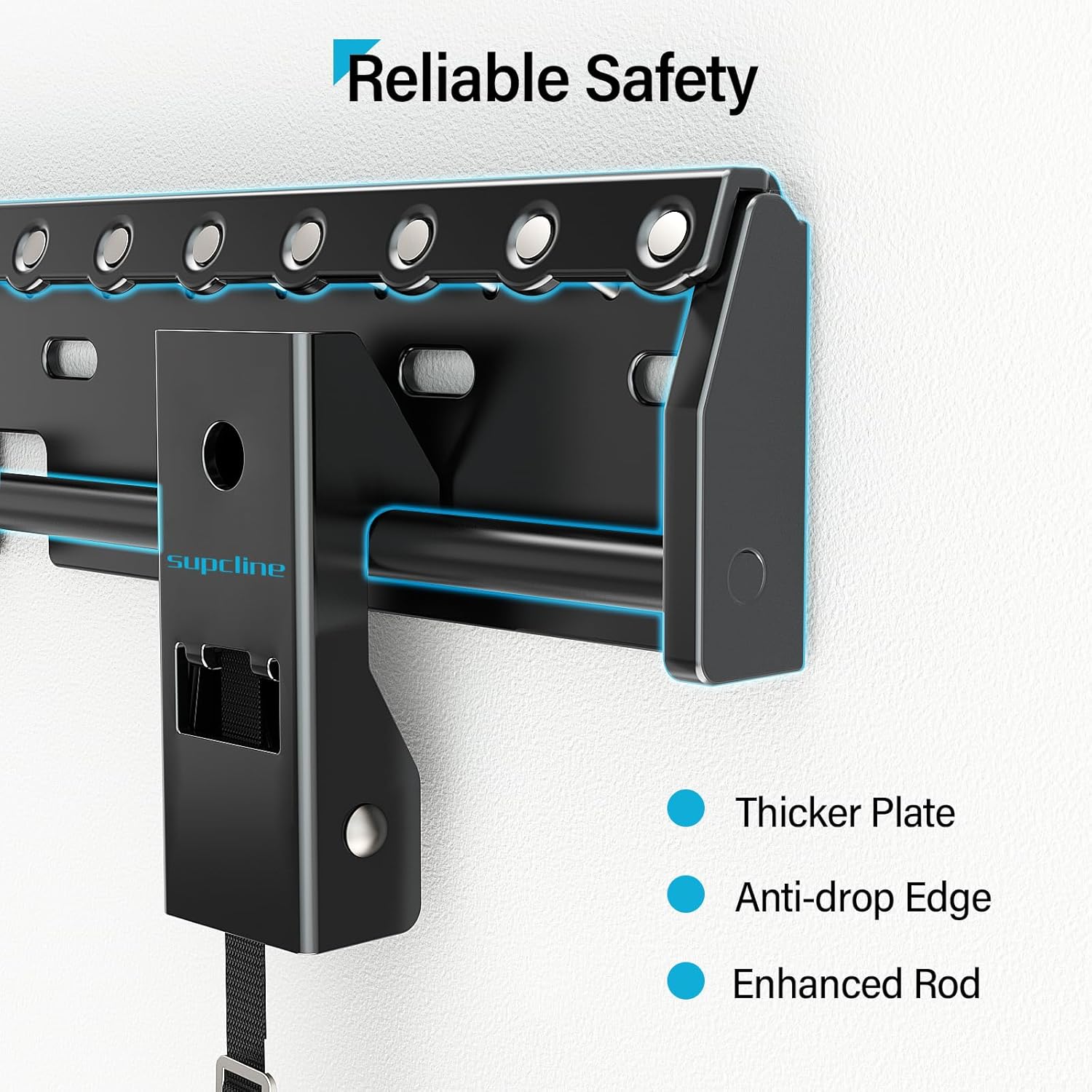 Thumbnail 5 de Supcline No Stud TV Wall Mount for 26-65" TVs