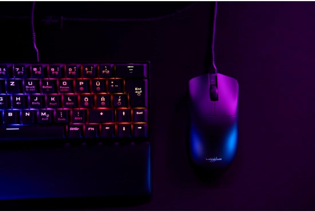 Detalle de uRage Gaming-Maus Reaper 820 Wireless – ultraleicht, flexibel und präzise